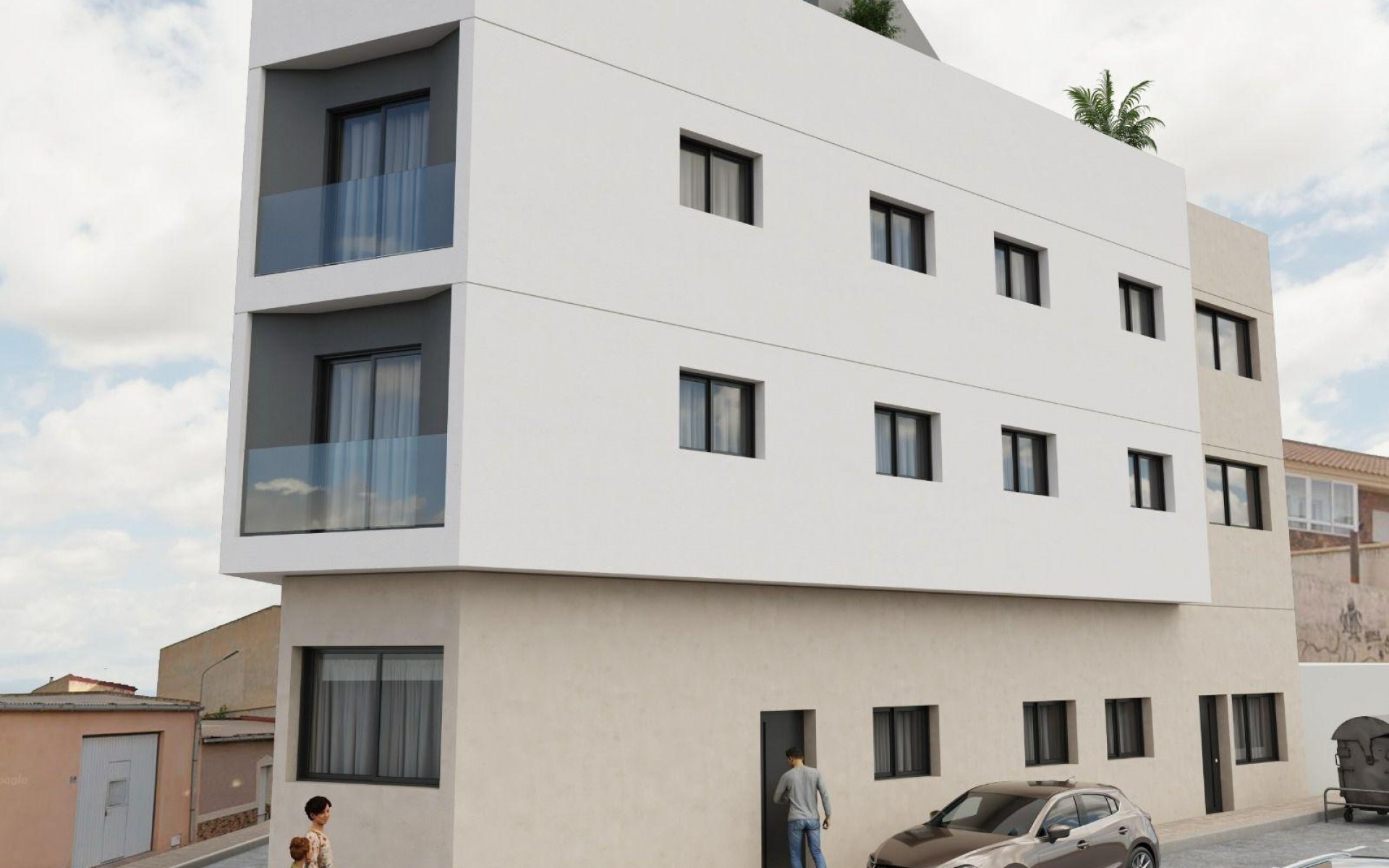 Nieuwbouw - Appartement - Mazarron - pueblo