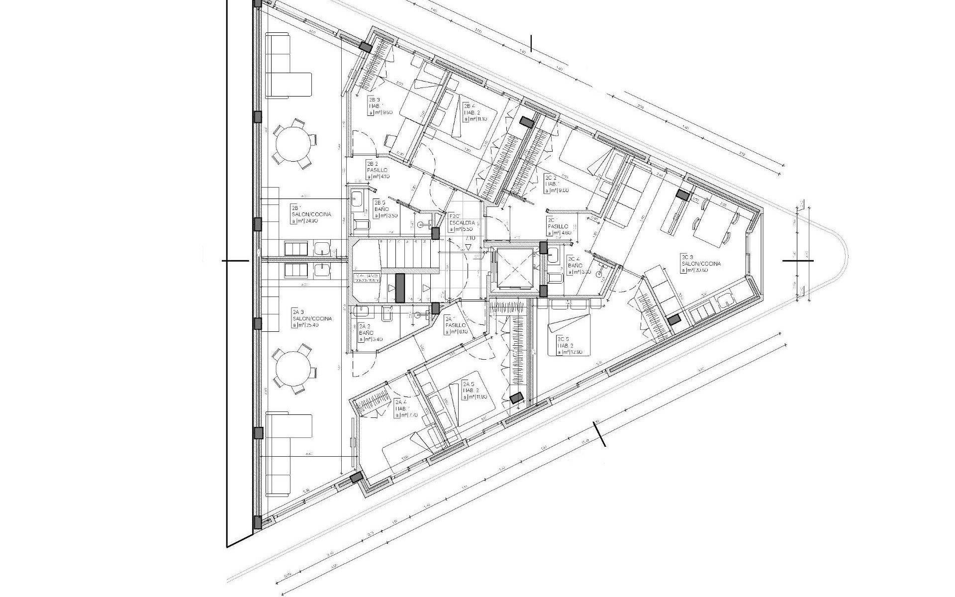 Nieuwbouw - Appartement - Mazarron - pueblo