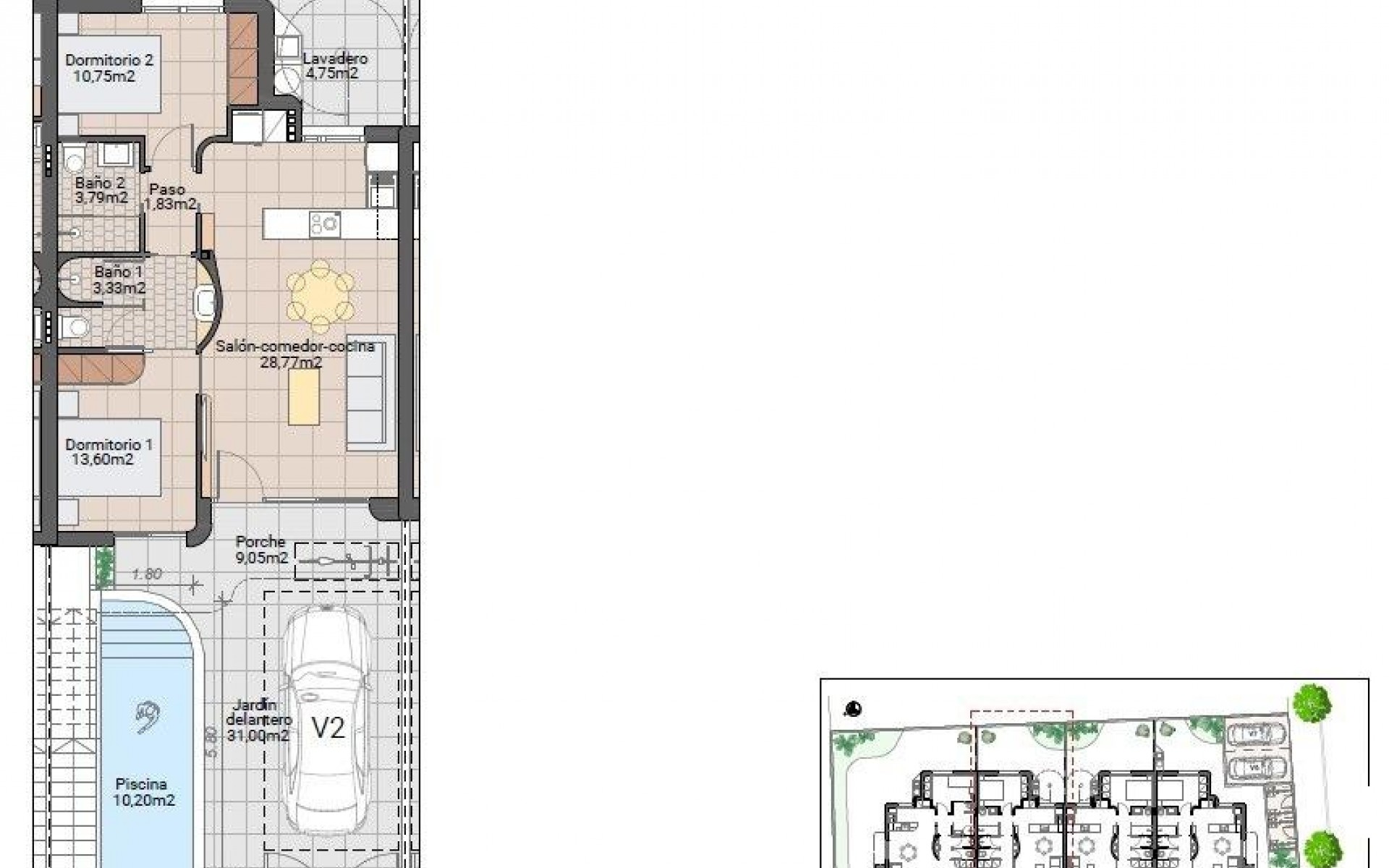 Nieuwbouw - Appartement - Pilar de la Horadada - Zona Pueblo