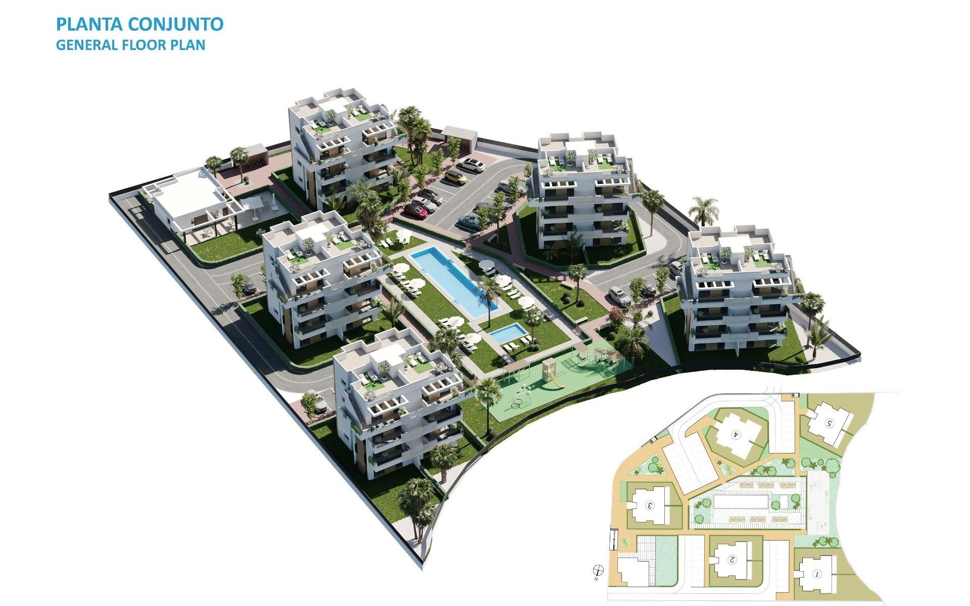 Nieuwbouw - Appartement - Torre Pacheco - Santa Rosalia Lake And Life Resort