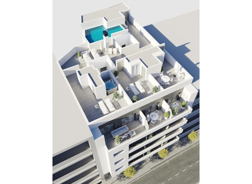 Nieuwbouw - Appartement - Torrevieja - Centro