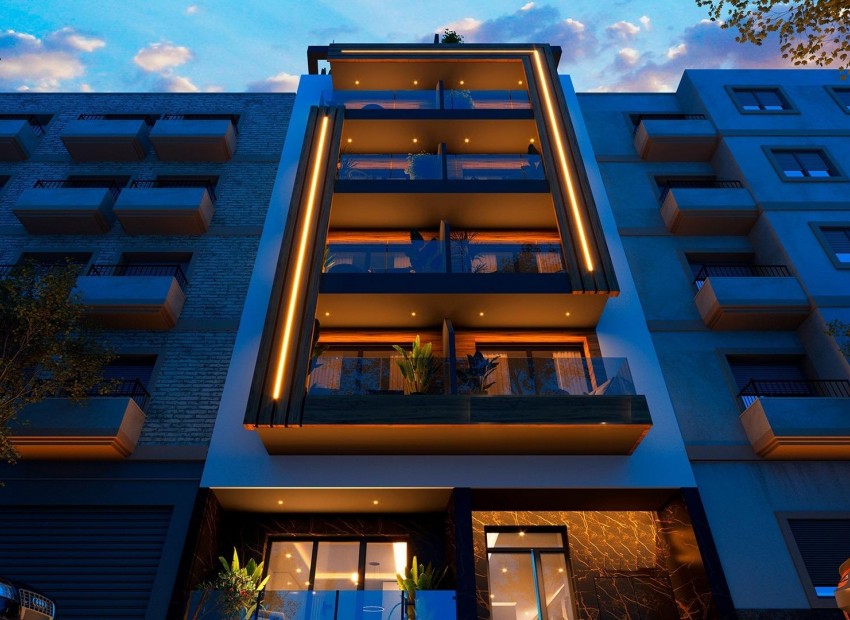 Nieuwbouw - Appartement - Torrevieja - Playa de El Cura