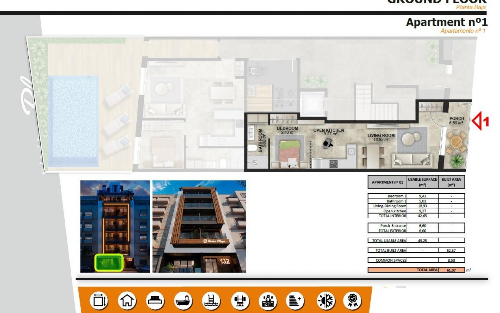 Nieuwbouw - Appartement - Torrevieja - Playa de El Cura