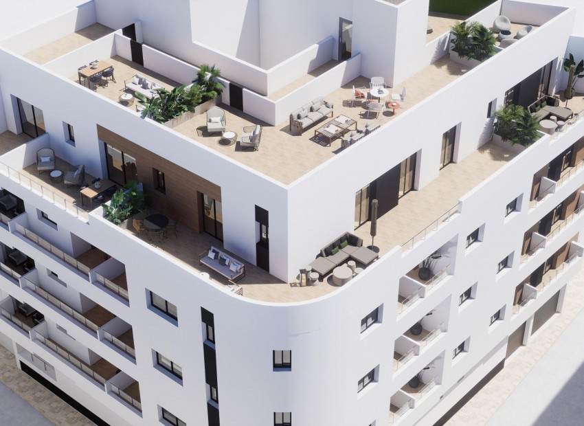 Nieuwbouw - Appartement - Torrevieja - pueblo