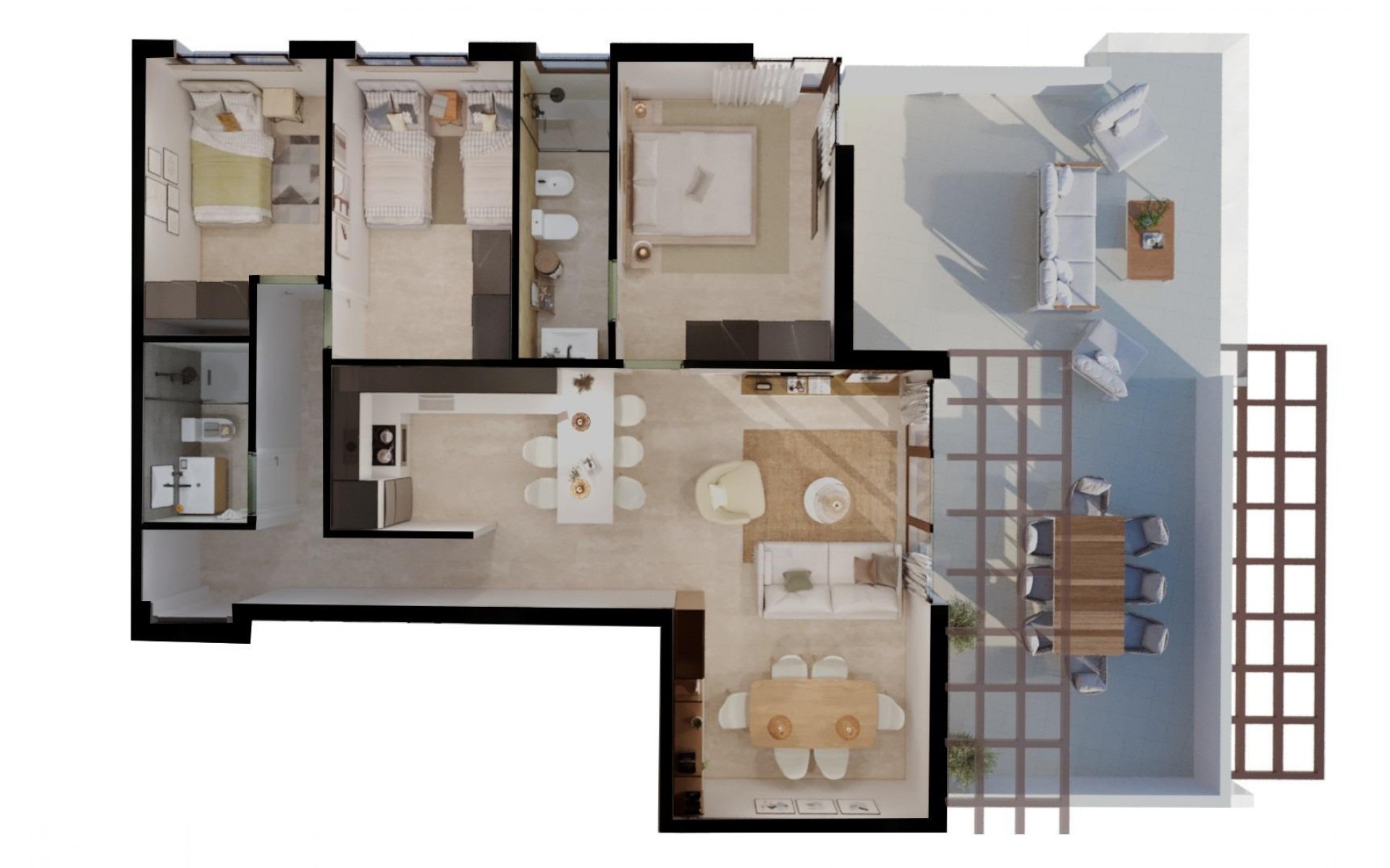 Nieuwbouw - Appartement - Vera - Vera playa