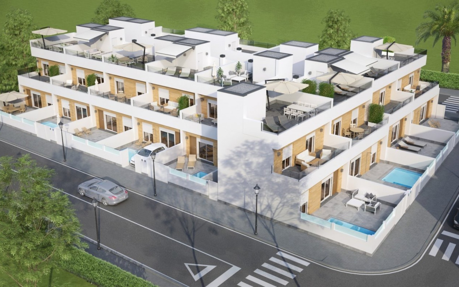 Nieuwbouw - Rijtjes huis - Avileses