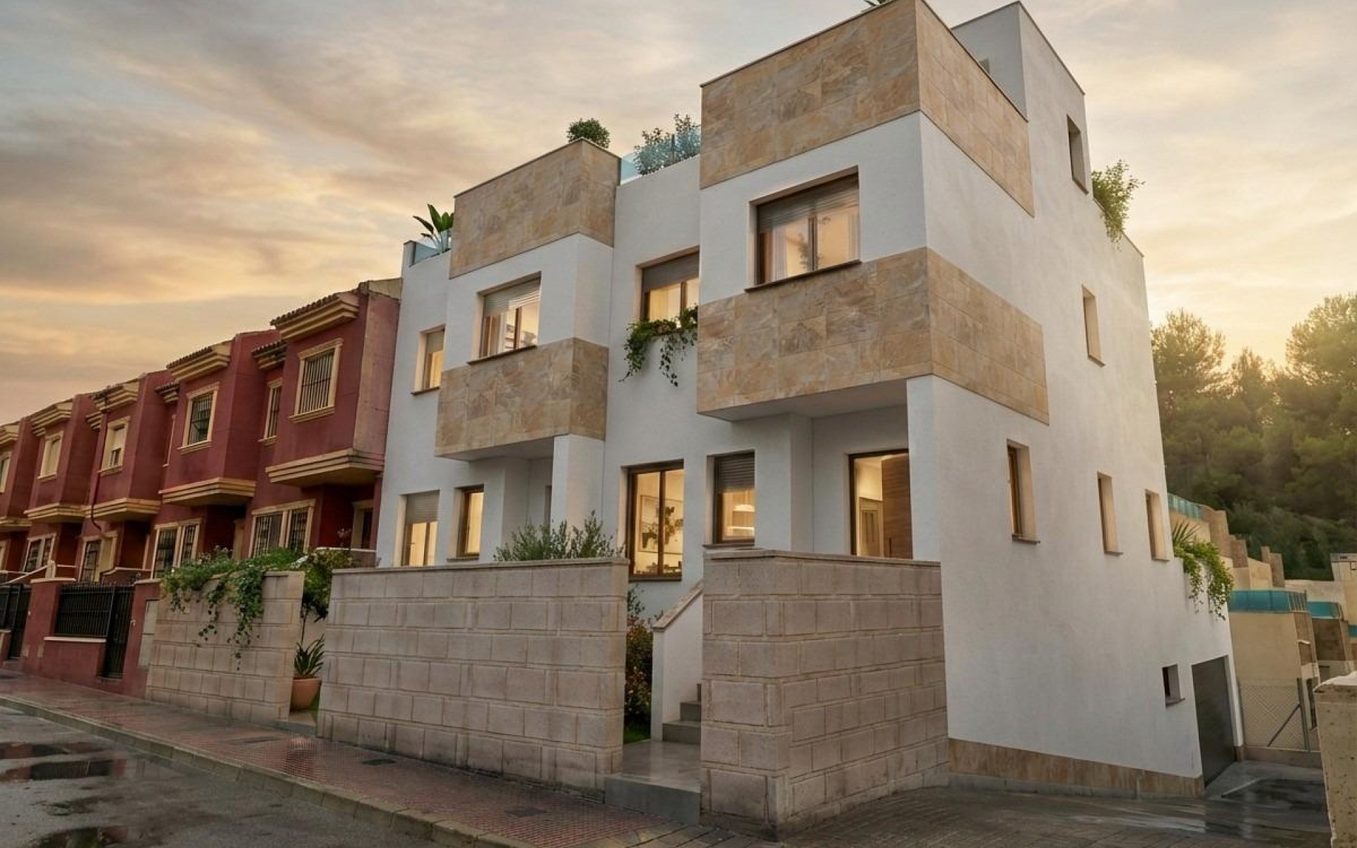 Nieuwbouw - Rijtjes huis - Bigastro - pueblo