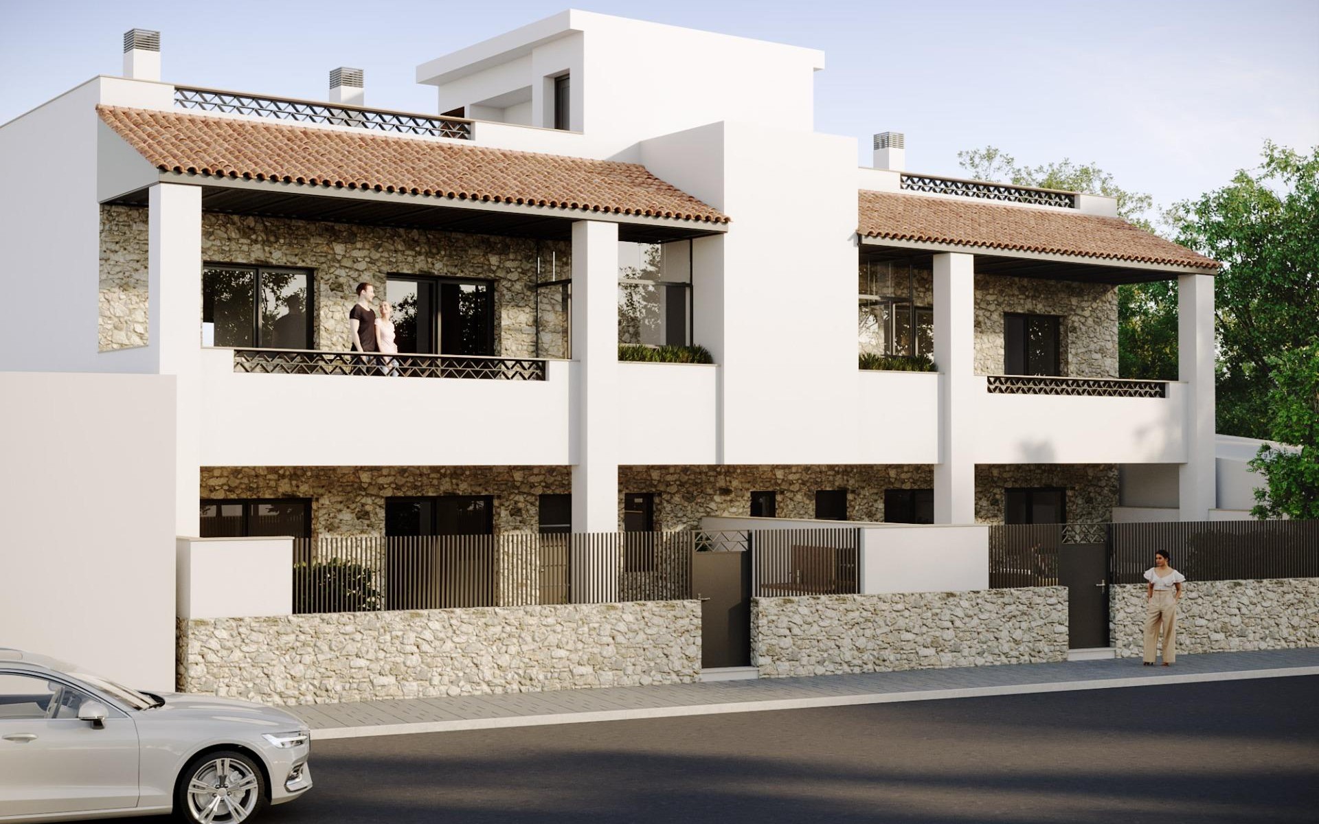 Nieuwbouw - Rijtjes huis - Hondon de las Nieves - Canalosa