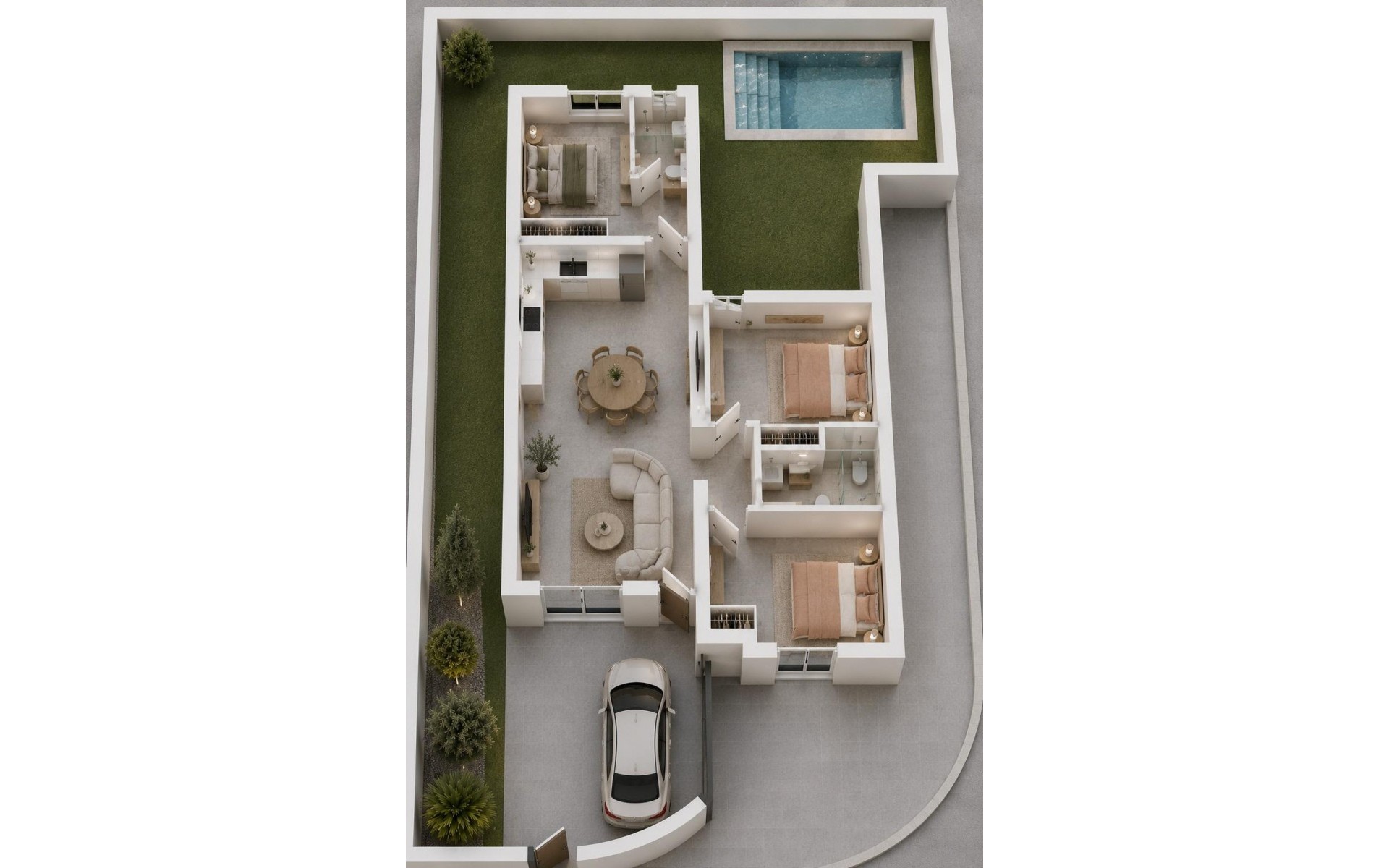 Nieuwbouw - Rijtjes huis - Mazarron - Country Club