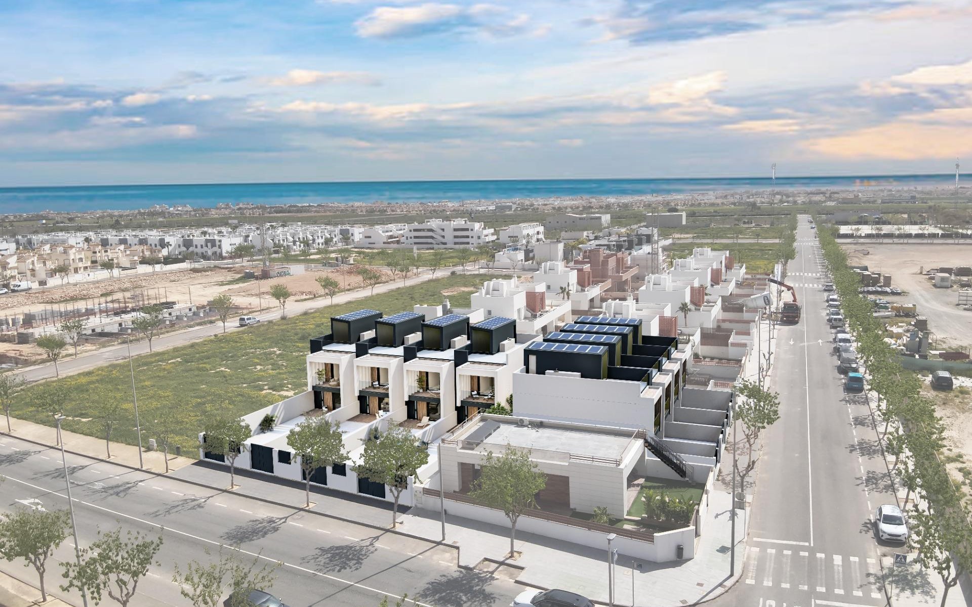 Nieuwbouw - Rijtjes huis - Pilar de la Horadada - Lo Monte