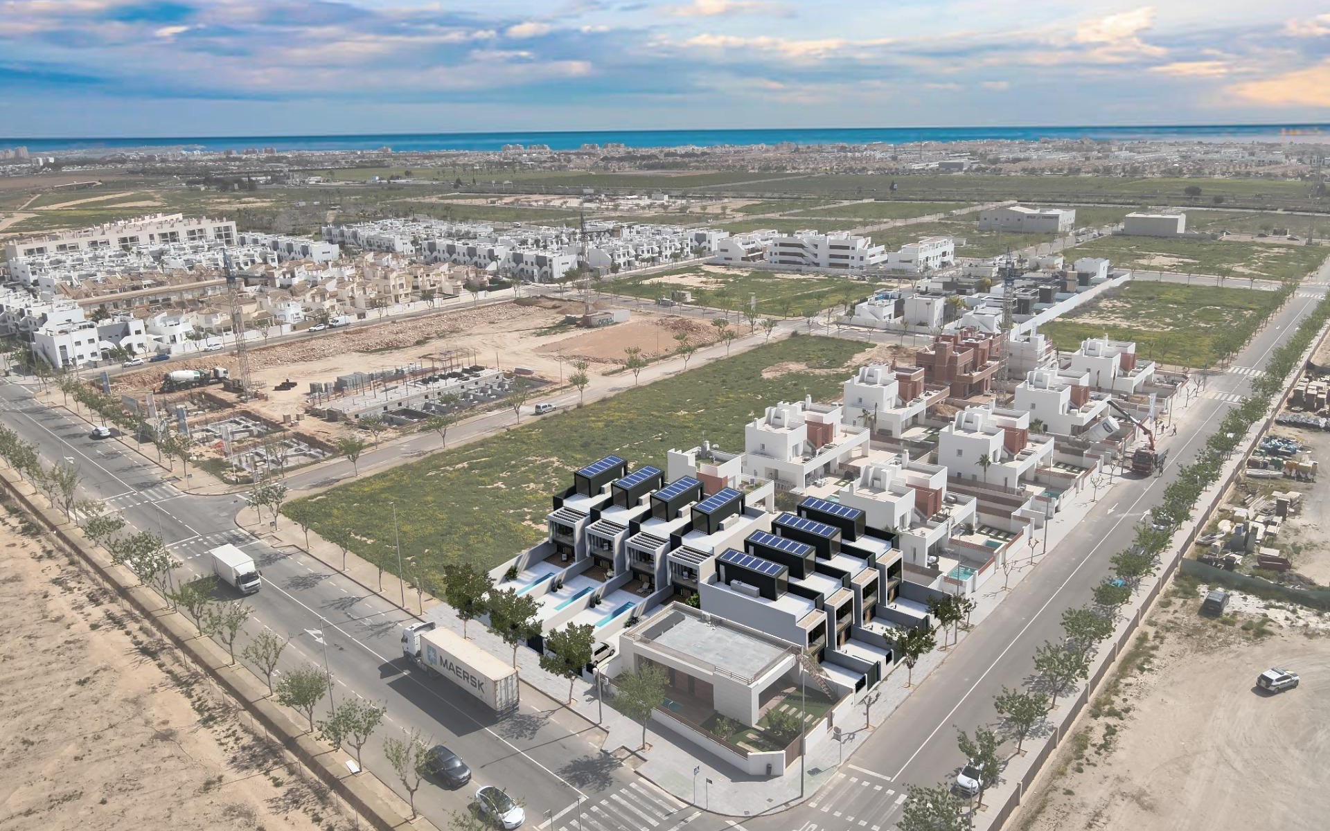 Nieuwbouw - Rijtjes huis - Pilar de la Horadada - Lo Monte