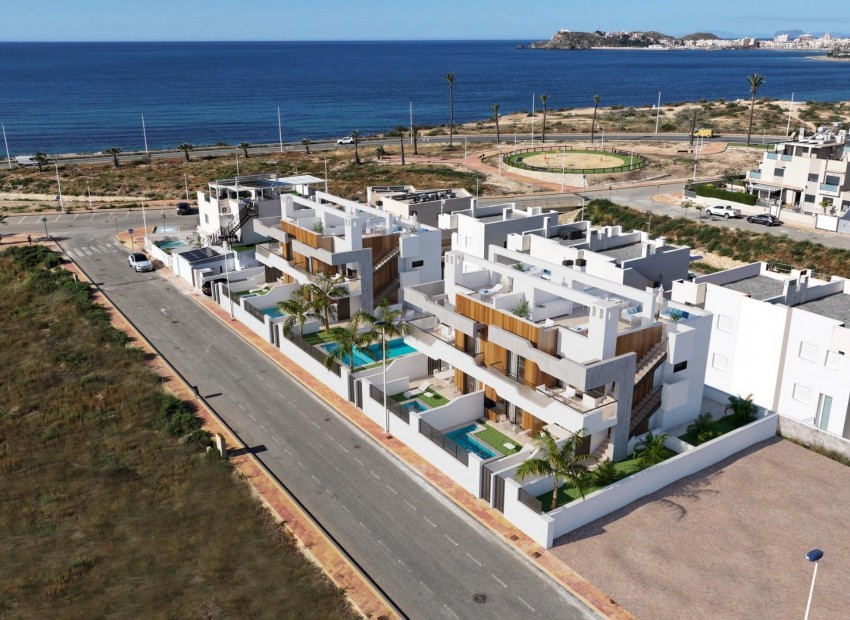 Nieuwbouw - Rijtjes huis - Puerto de mazarron - Playa Negra