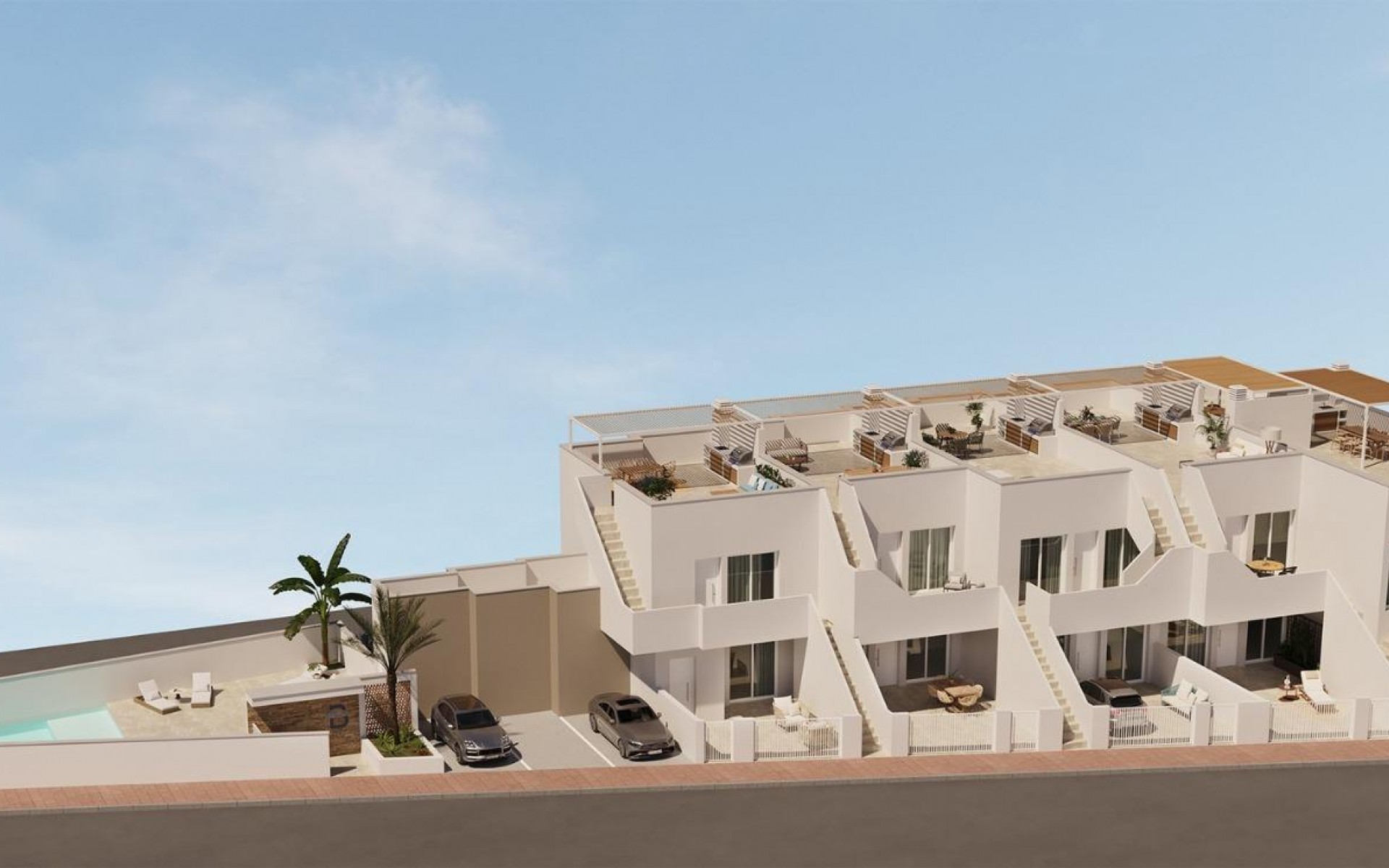 Nieuwbouw - Rijtjes huis - San Pedro del Pinatar - Pueblo