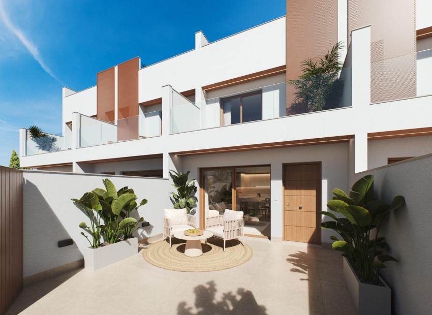 Nieuwbouw - Rijtjes huis - San Pedro del Pinatar - Pueblo