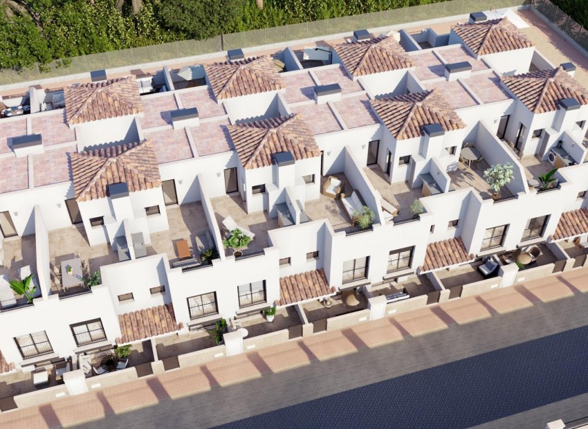 Nieuwbouw - Rijtjes huis - Torre Pacheco - Santa Rosalia pueblo