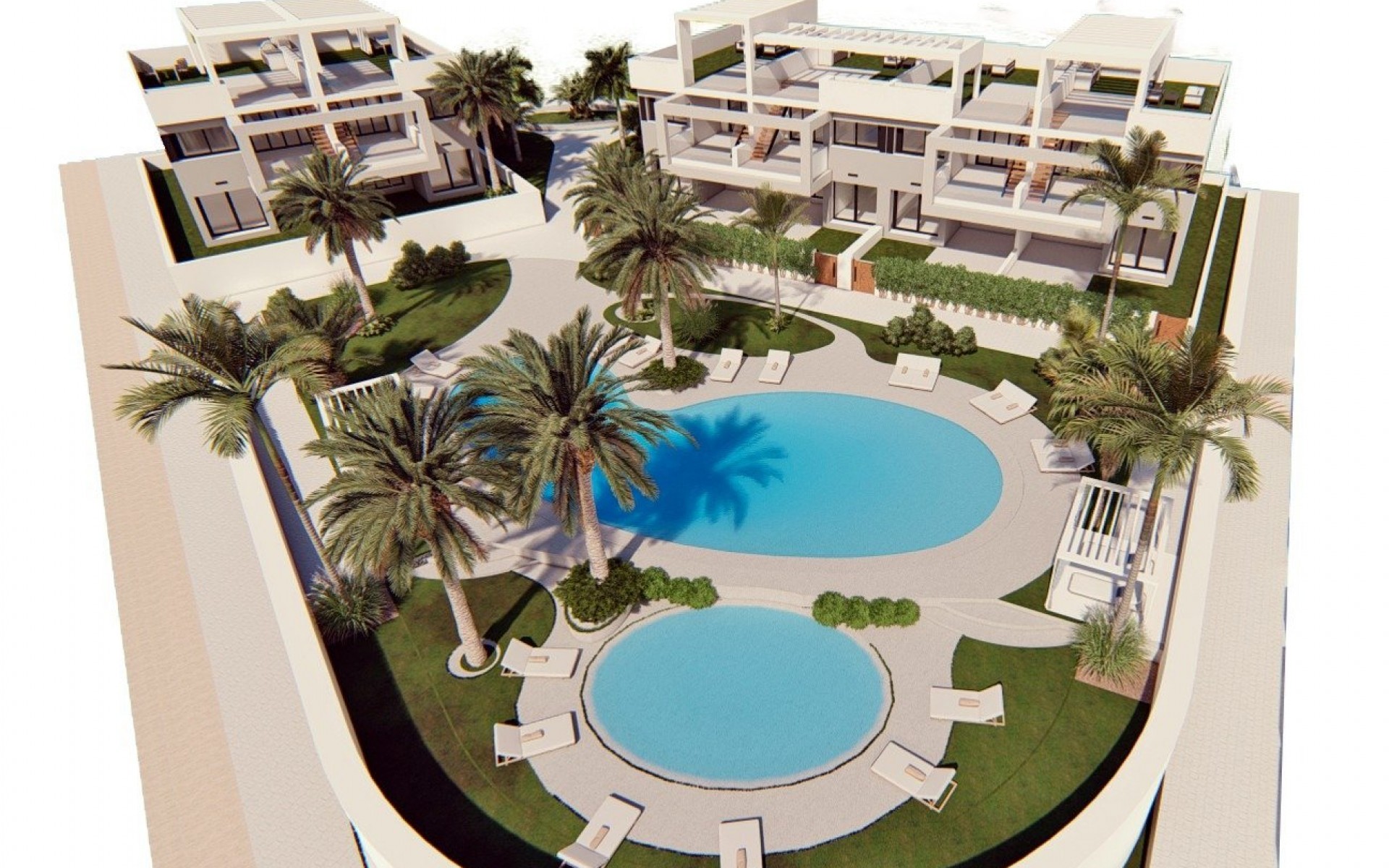 Nieuwbouw - Rijtjes huis - Torrevieja - Los Balcones