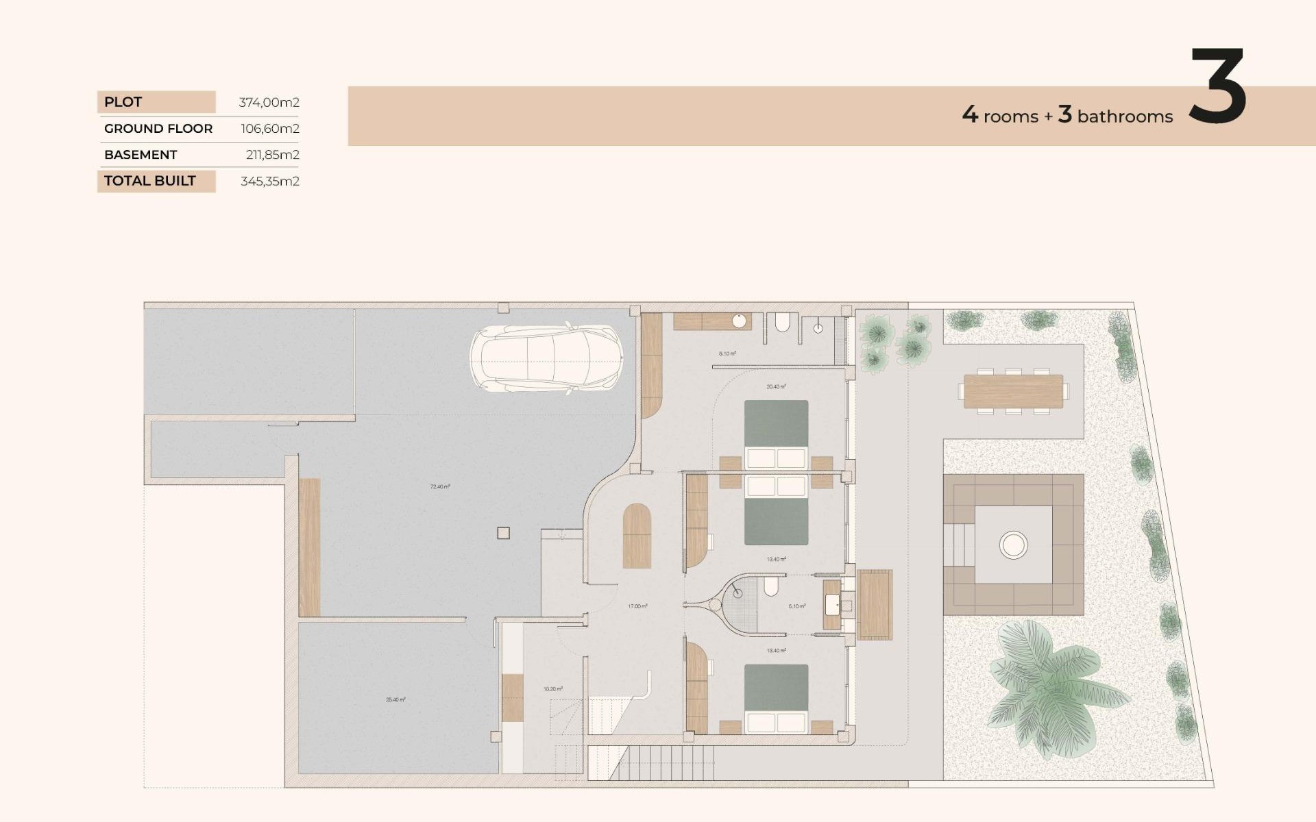 Nieuwbouw - Villa - Algorfa - La Finca Golf
