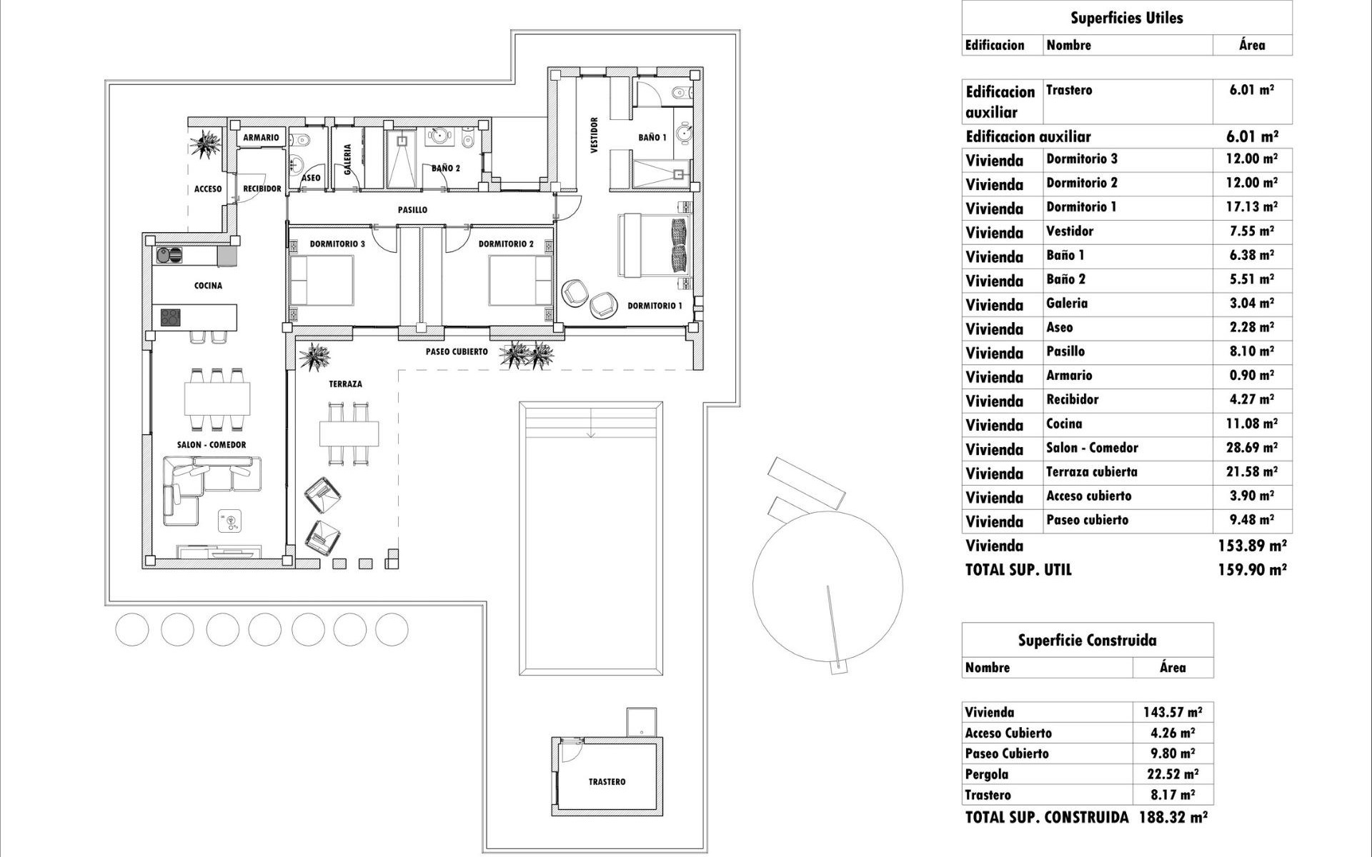 Nieuwbouw - Villa - Aspe - Poligono 19