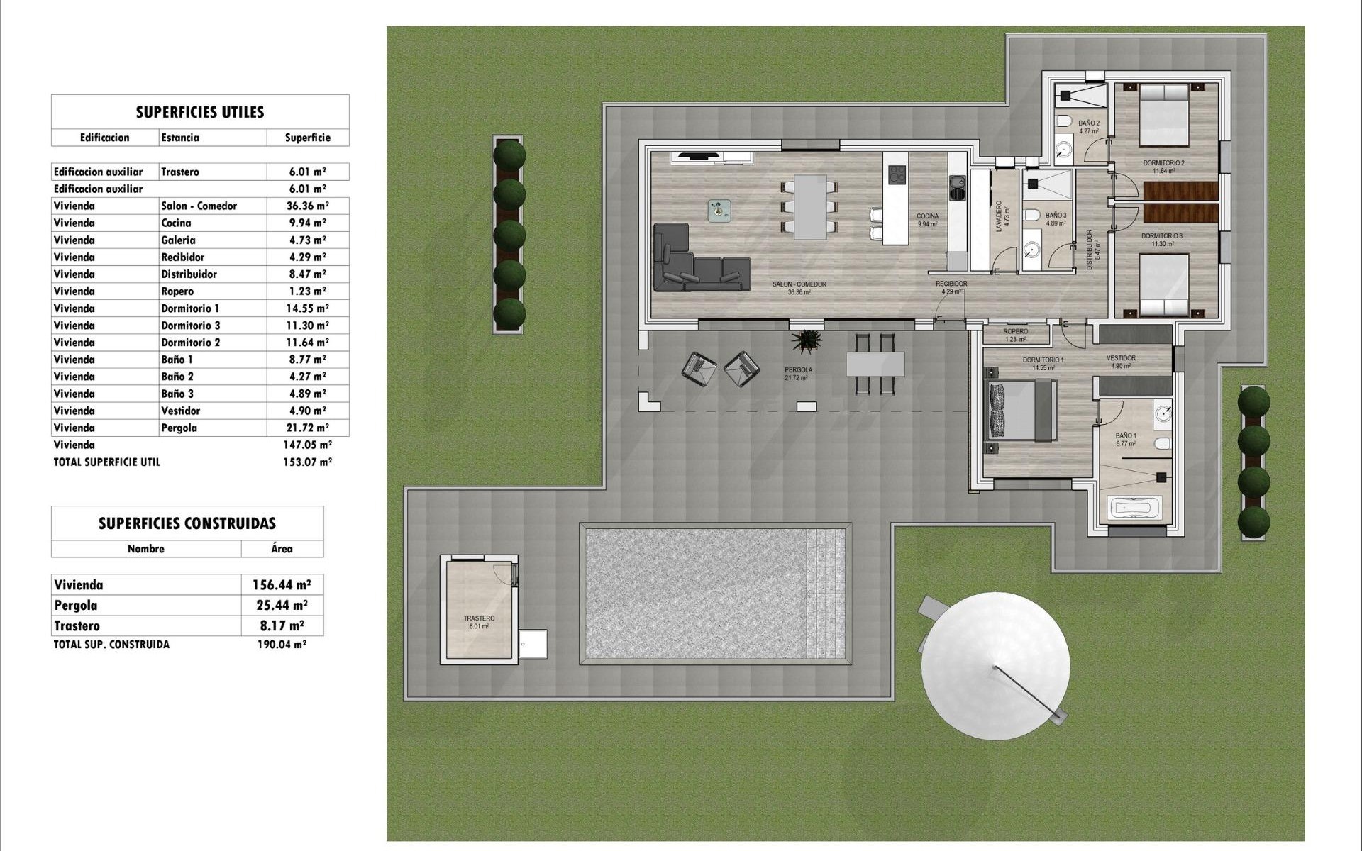 Nieuwbouw - Villa - Aspe - Poligono 19