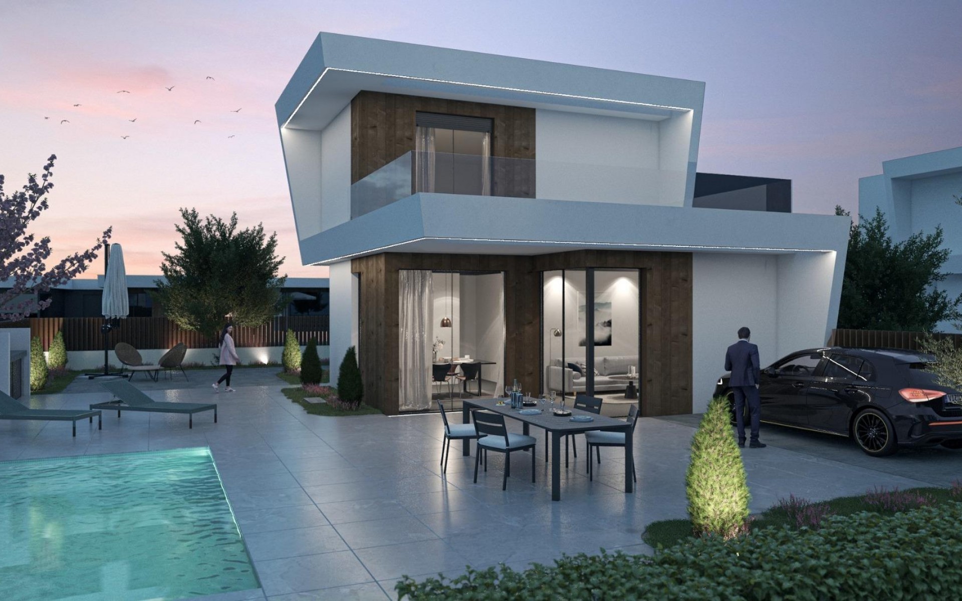 Nieuwbouw - Villa - Baños y Mendigo - Altaona Golf