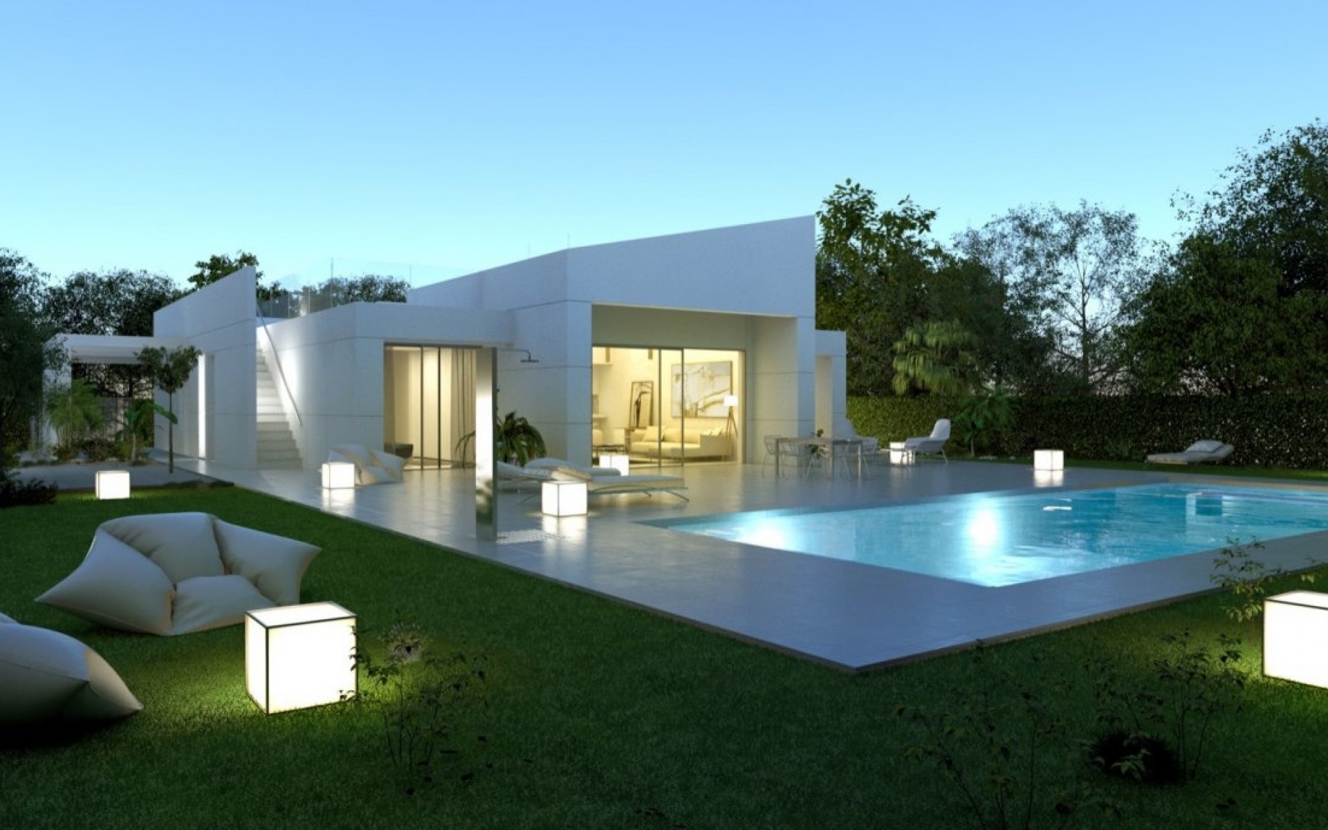 Nieuwbouw - Villa - Baños y Mendigo - Altaona Golf