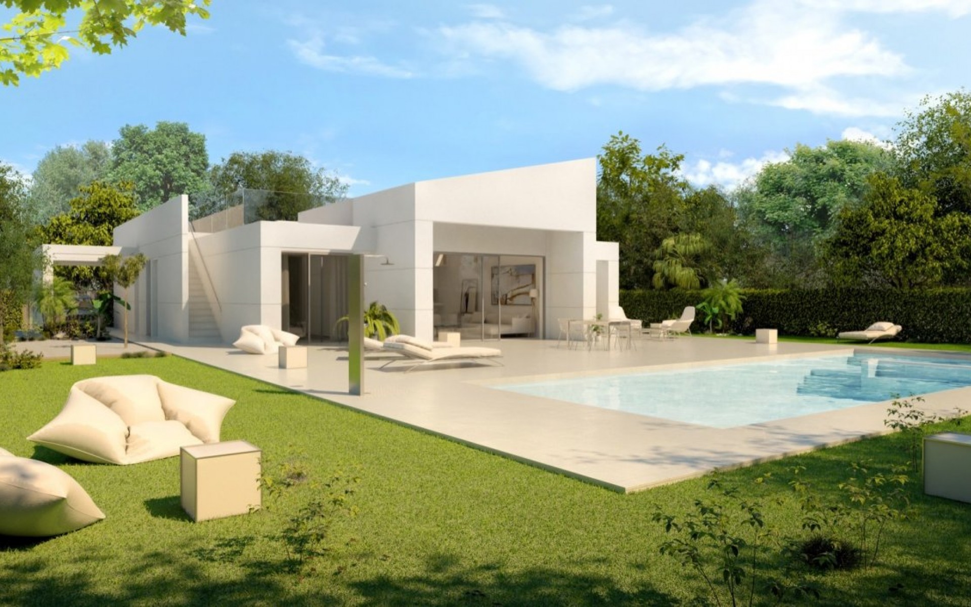 Nieuwbouw - Villa - Baños y Mendigo - Altaona Golf