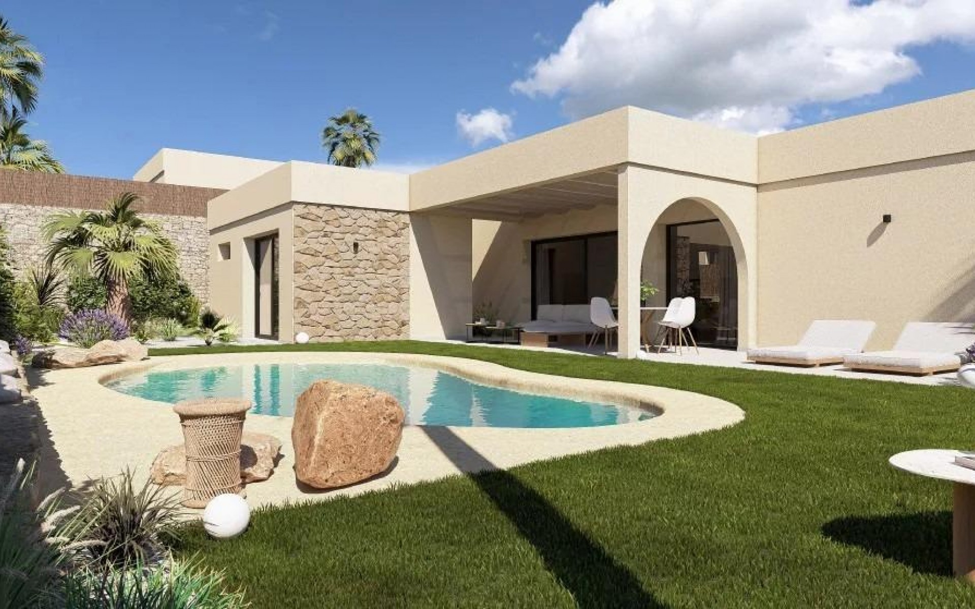 Nieuwbouw - Villa - Baños y Mendigo - Altaona Golf