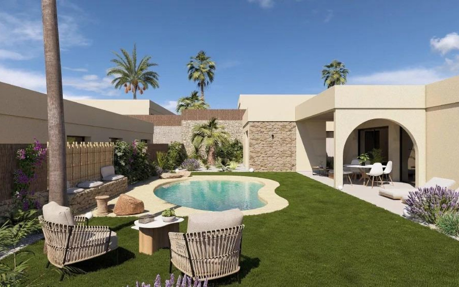 Nieuwbouw - Villa - Baños y Mendigo - Altaona Golf