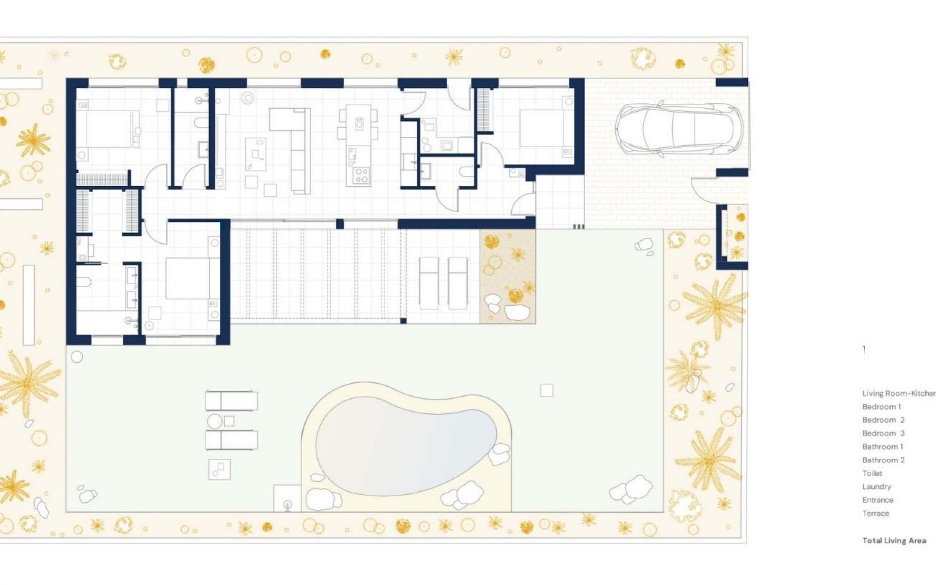 Nieuwbouw - Villa - Baños y Mendigo - Altaona Golf