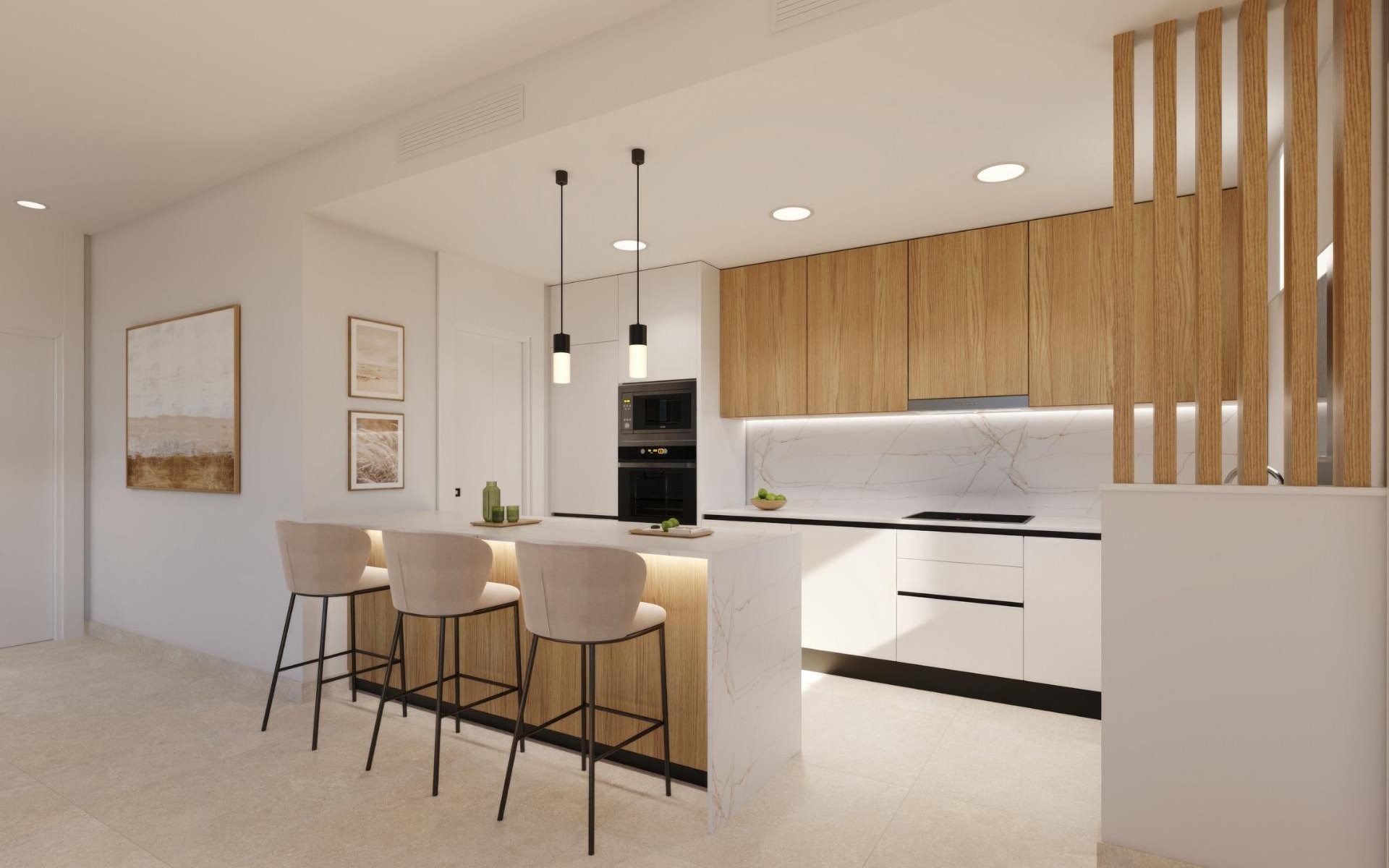 Nieuwbouw - Villa - Fuente Álamo - Hacienda Del Álamo Golf