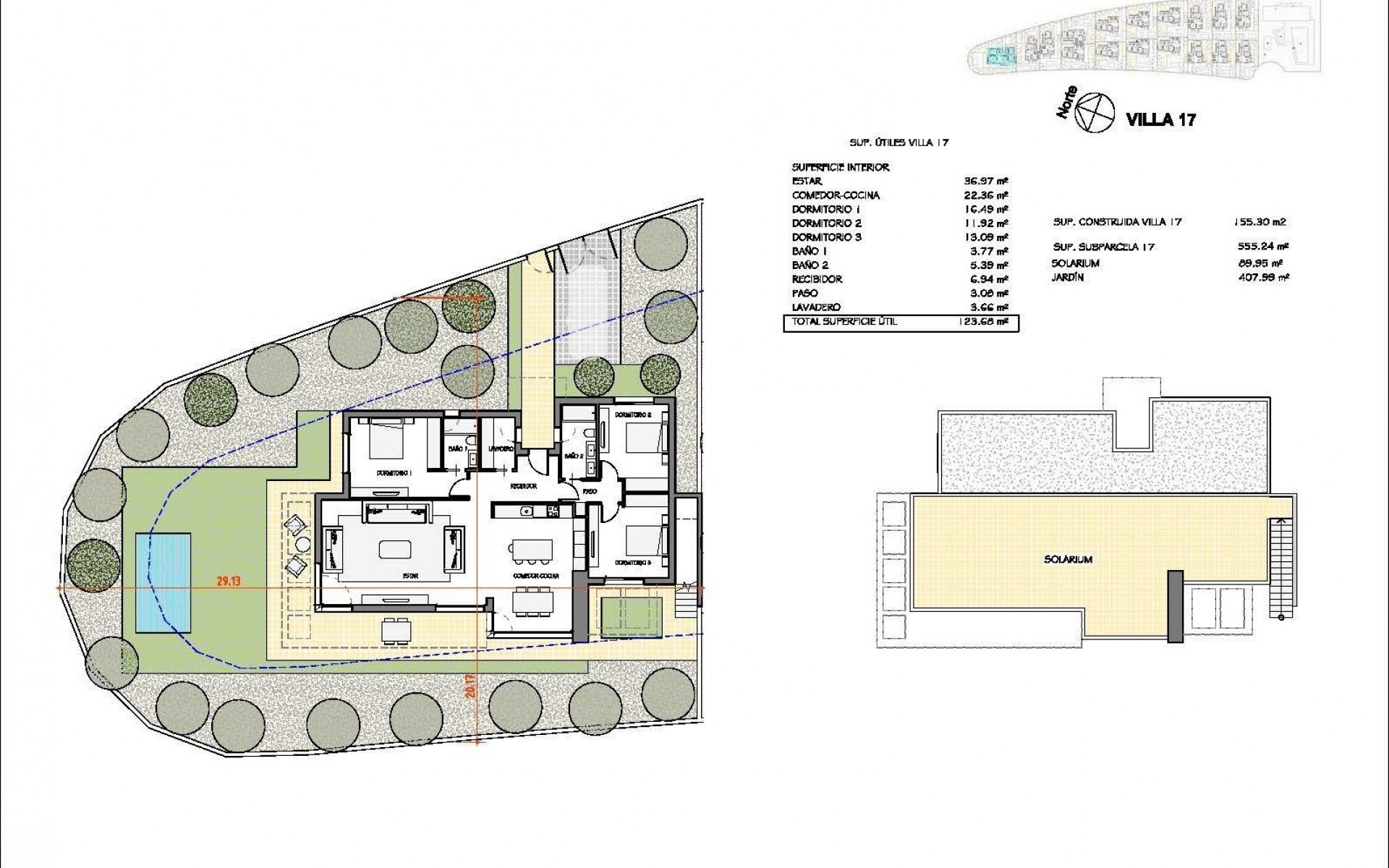 Nieuwbouw - Villa - Fuente Álamo - Hacienda Del Álamo Golf