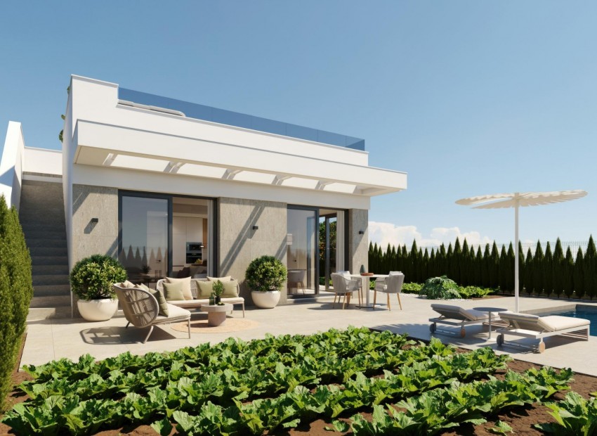 Nieuwbouw - Villa - Fuente Álamo - Hacienda Del Álamo Golf