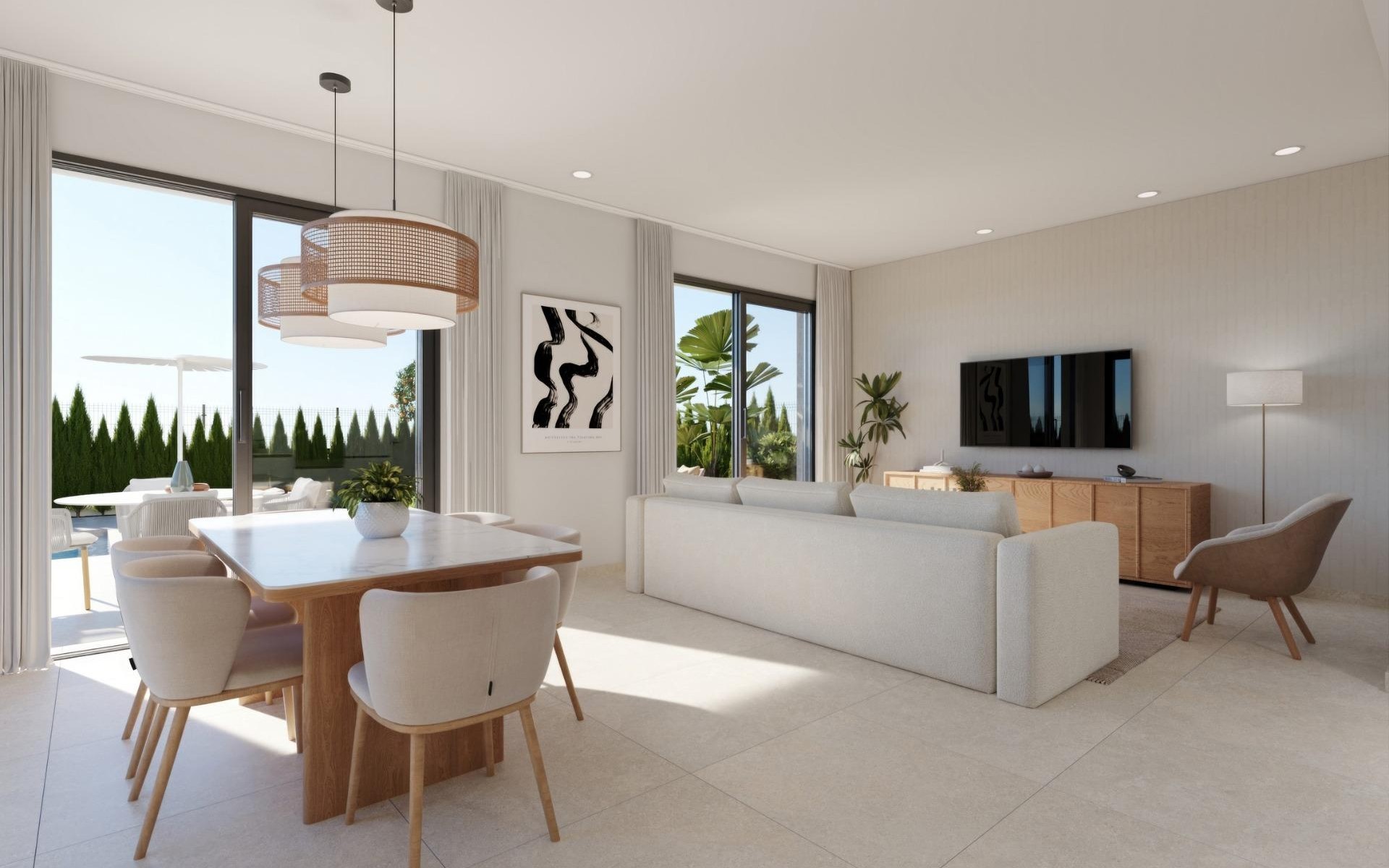 Nieuwbouw - Villa - Fuente Álamo - Hacienda Del Álamo Golf
