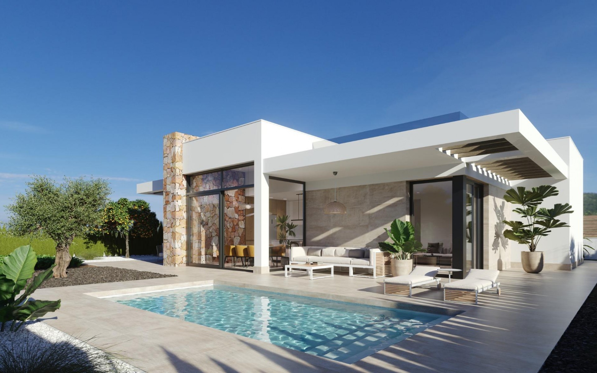 Nieuwbouw - Villa - Fuente Álamo - Hacienda del Alamo