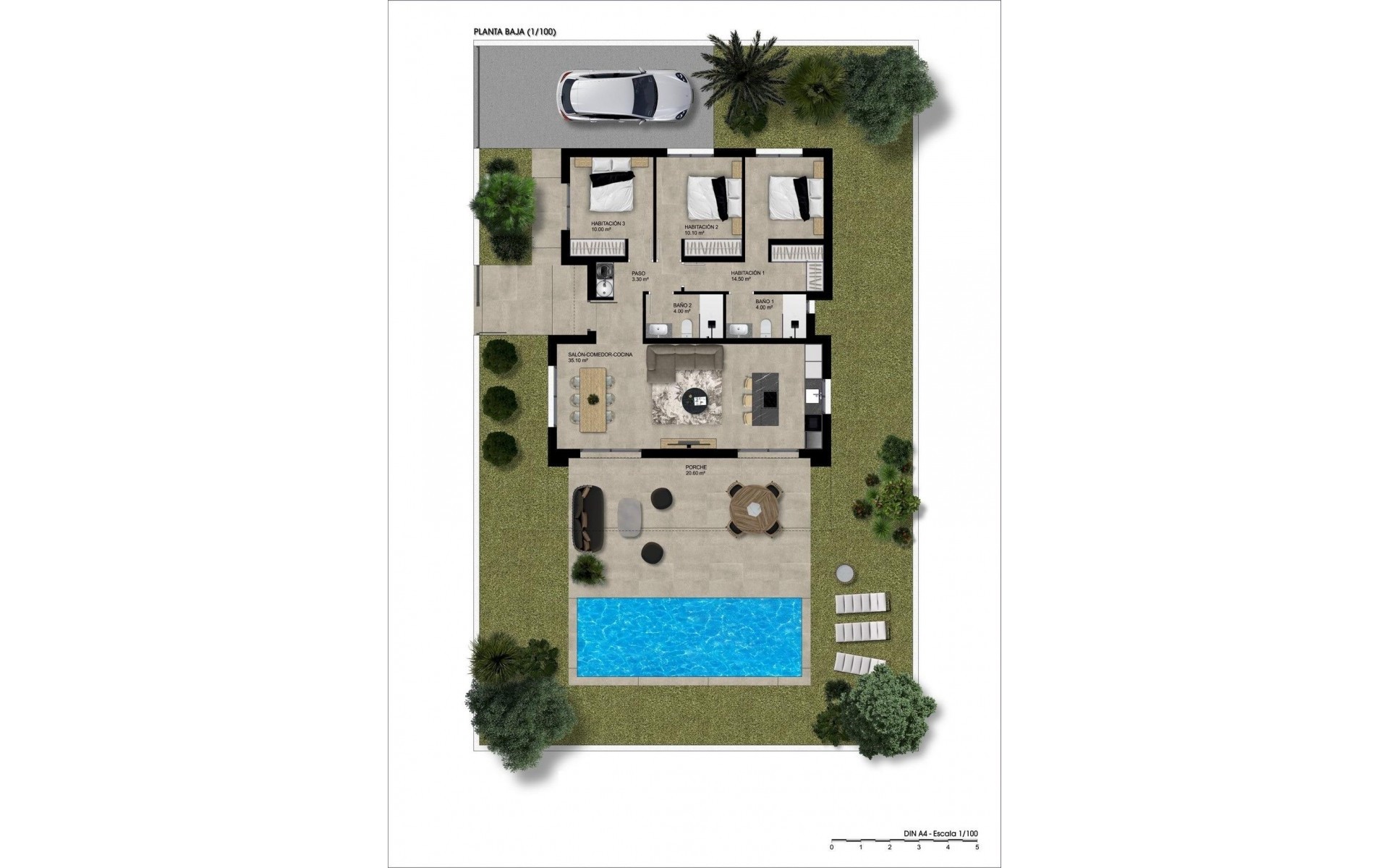 Nieuwbouw - Villa - Hondon de las Nieves - Urbaniz La Montañosa