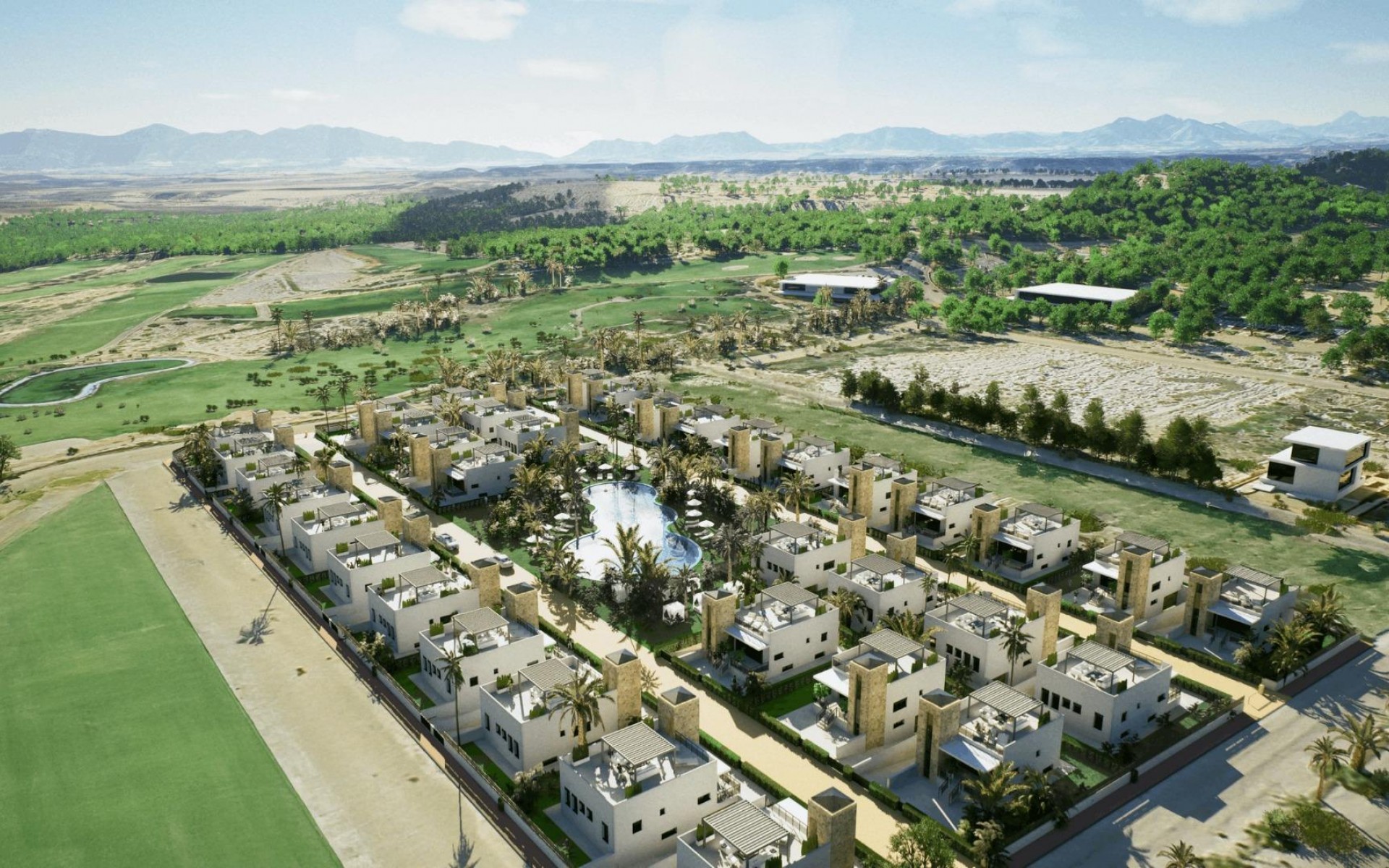 Nieuwbouw - Villa - Mazarron - Camposol Golf