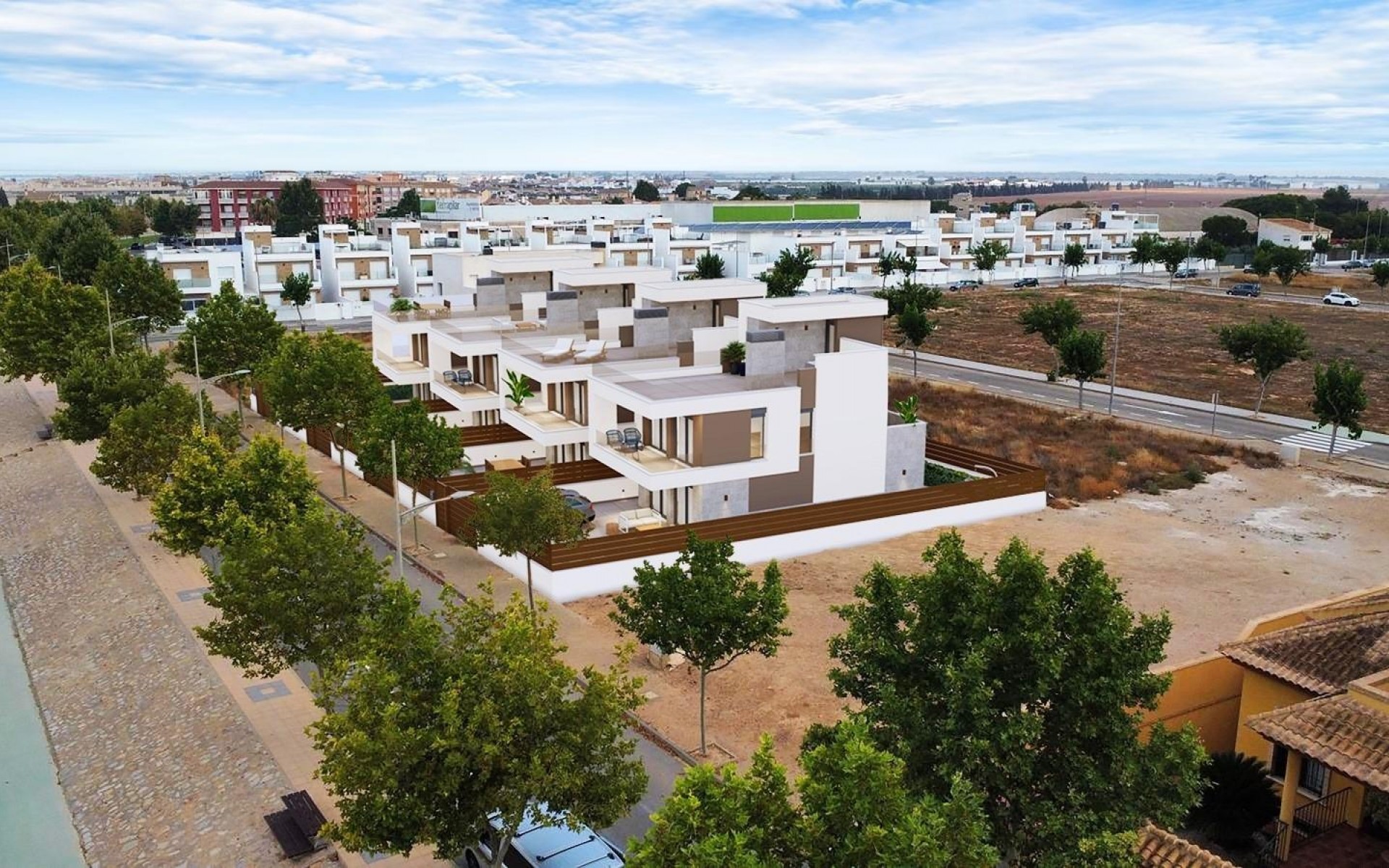Nieuwbouw - Villa - Pilar de la Horadada - pueblo