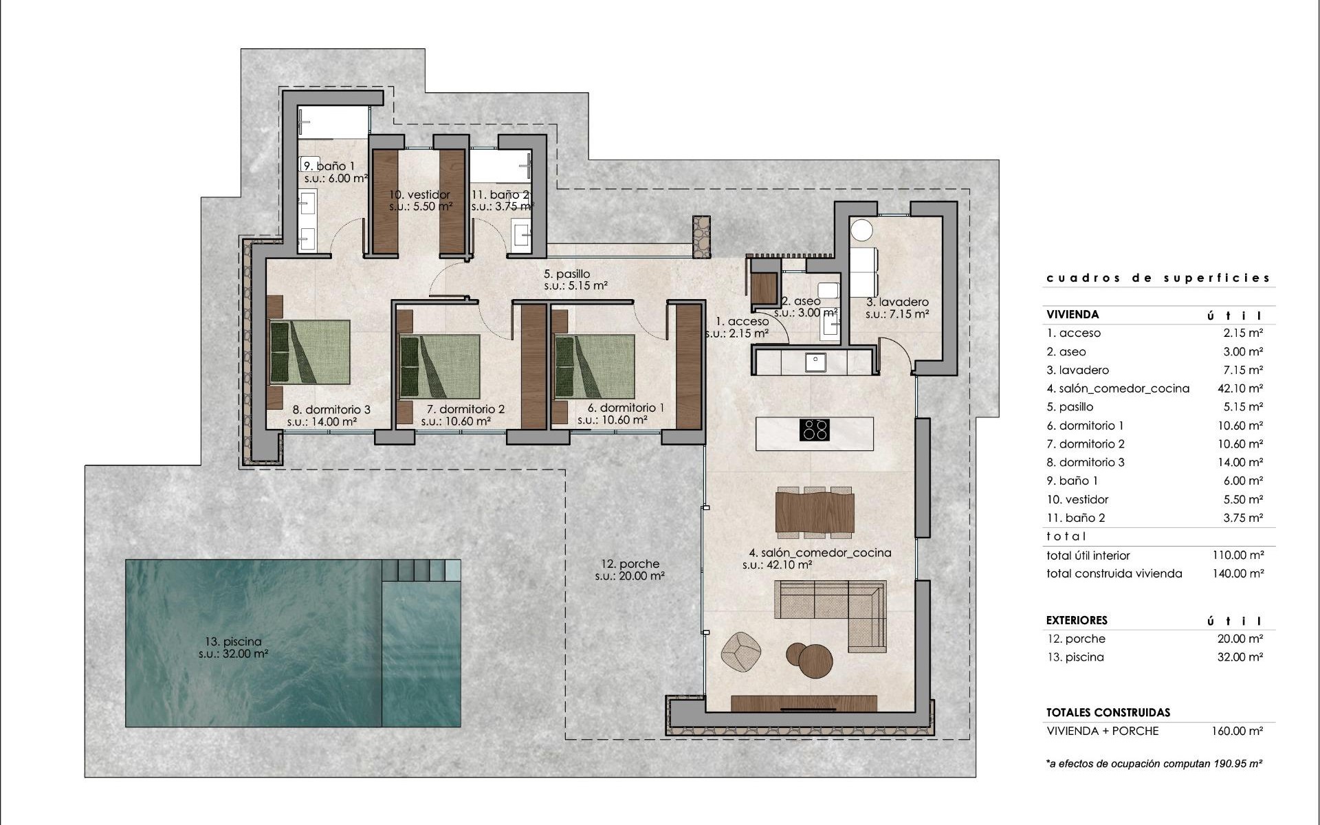 Nieuwbouw - Villa - Pinoso - Lel