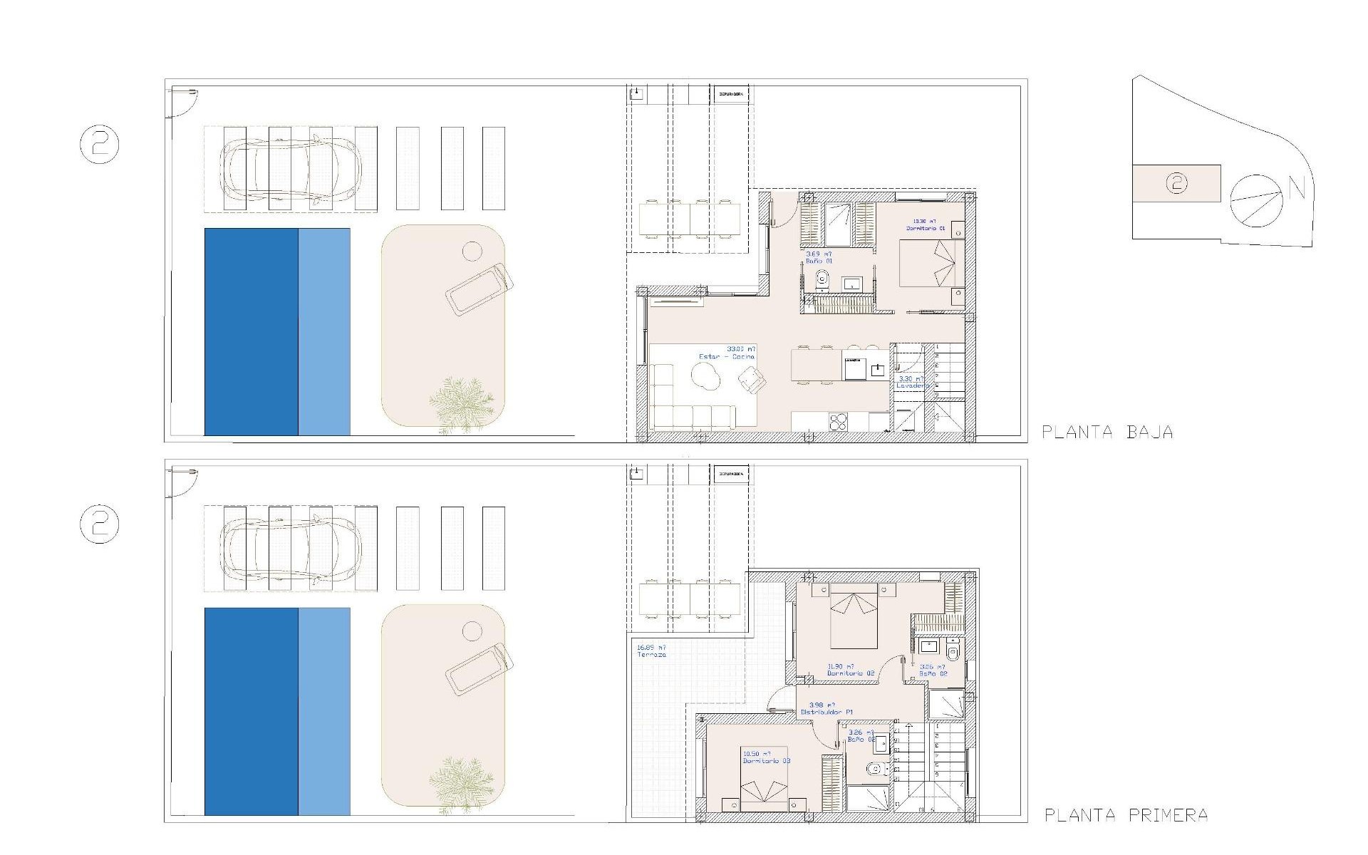Nieuwbouw - Villa - San Pedro del Pinatar - Centro