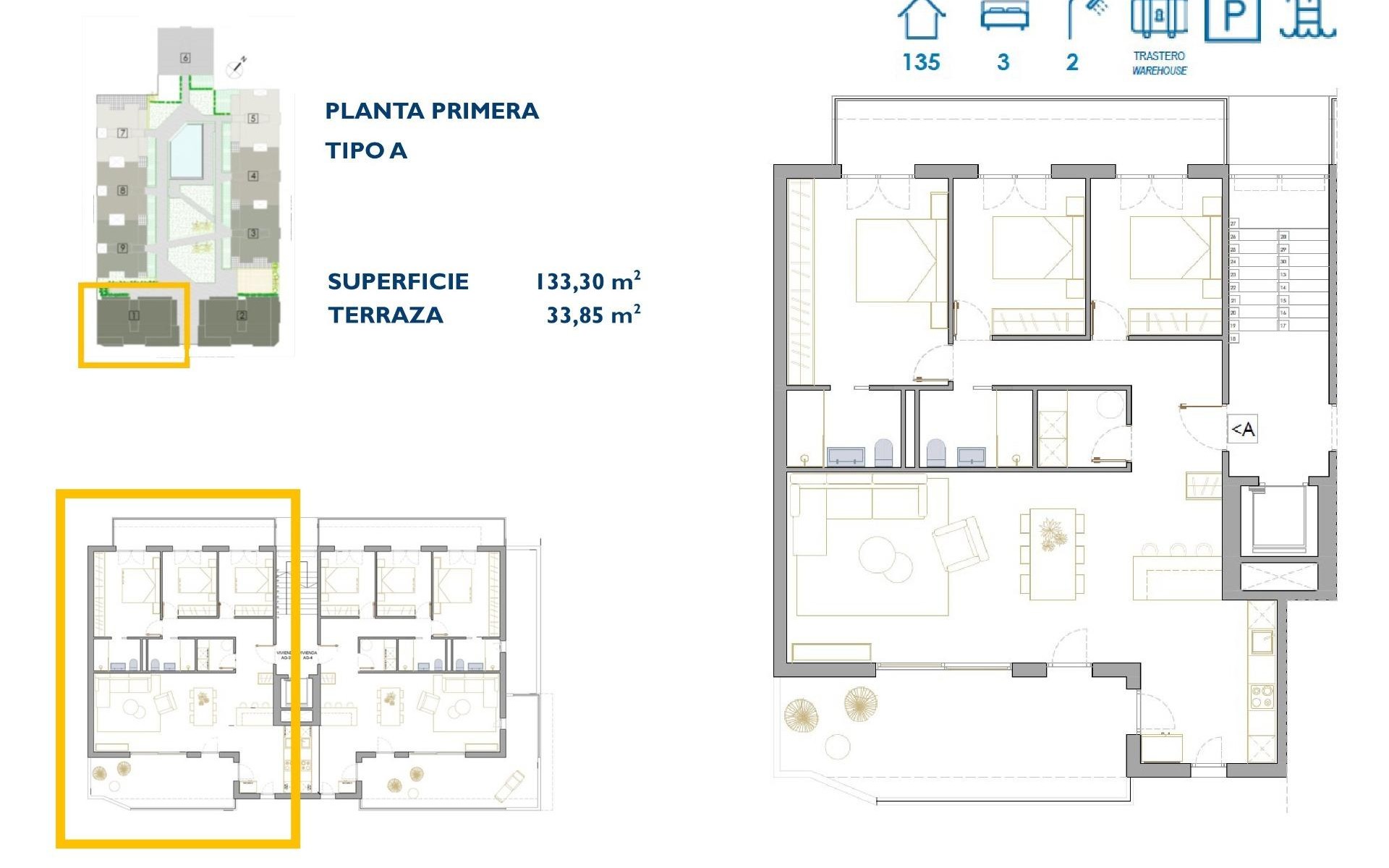 Nouvelle Construction - Appartement - San Pedro del Pinatar - Pueblo