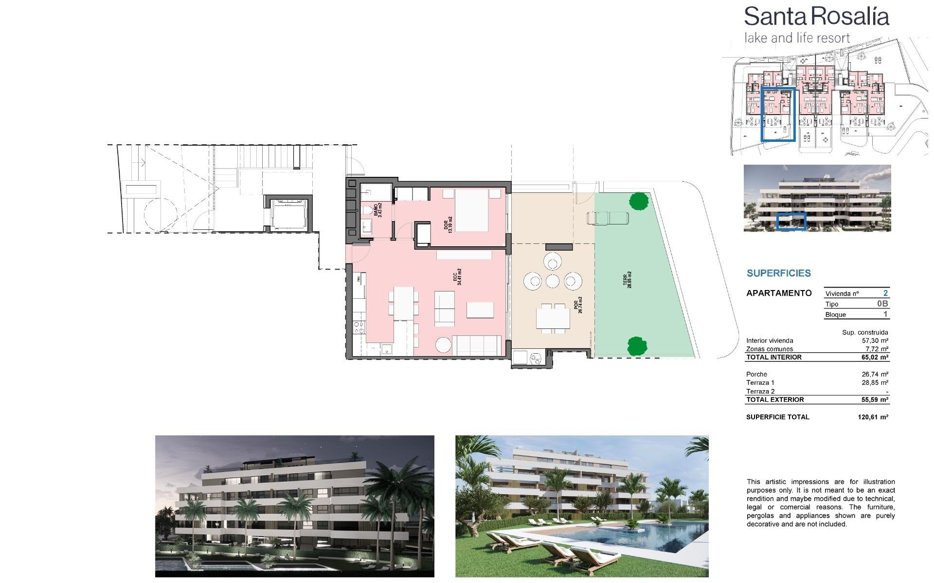 Nouvelle Construction - Appartement - Torre Pacheco - Santa Rosalia Lake And Life Resort