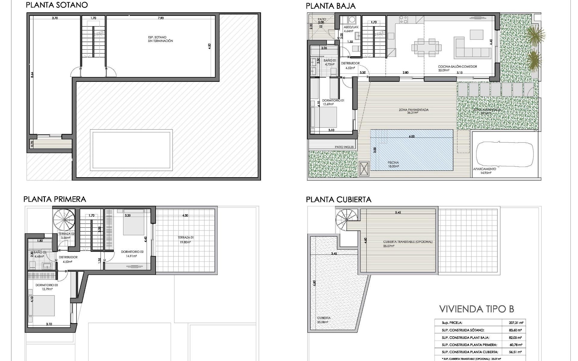 Nouvelle Construction - Maison de ville - Bigastro - Loma Alta