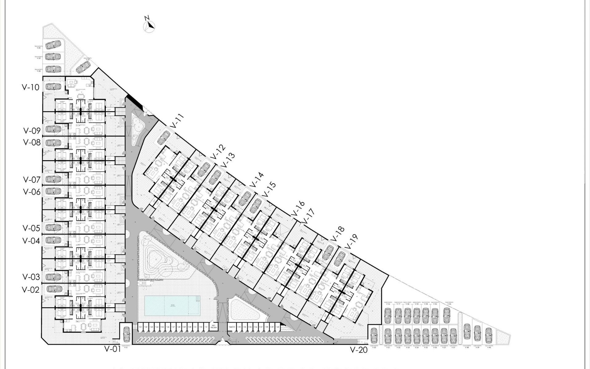 Nouvelle Construction - Maison de ville - Pilar de la Horadada - pueblo