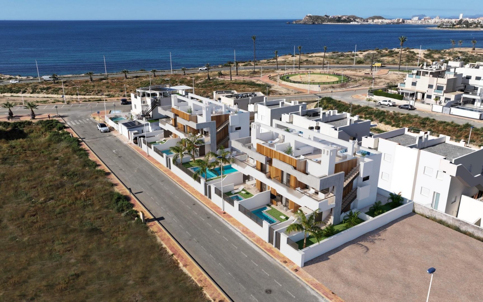 Nouvelle Construction - Maison de ville - Puerto de mazarron - Playa Negra