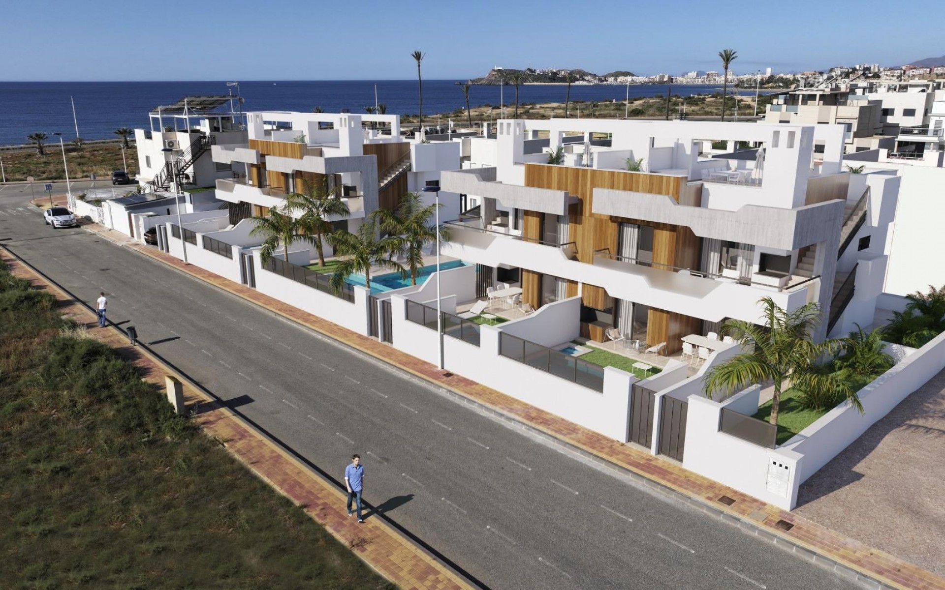 Nouvelle Construction - Maison de ville - Puerto de mazarron - Playa Negra