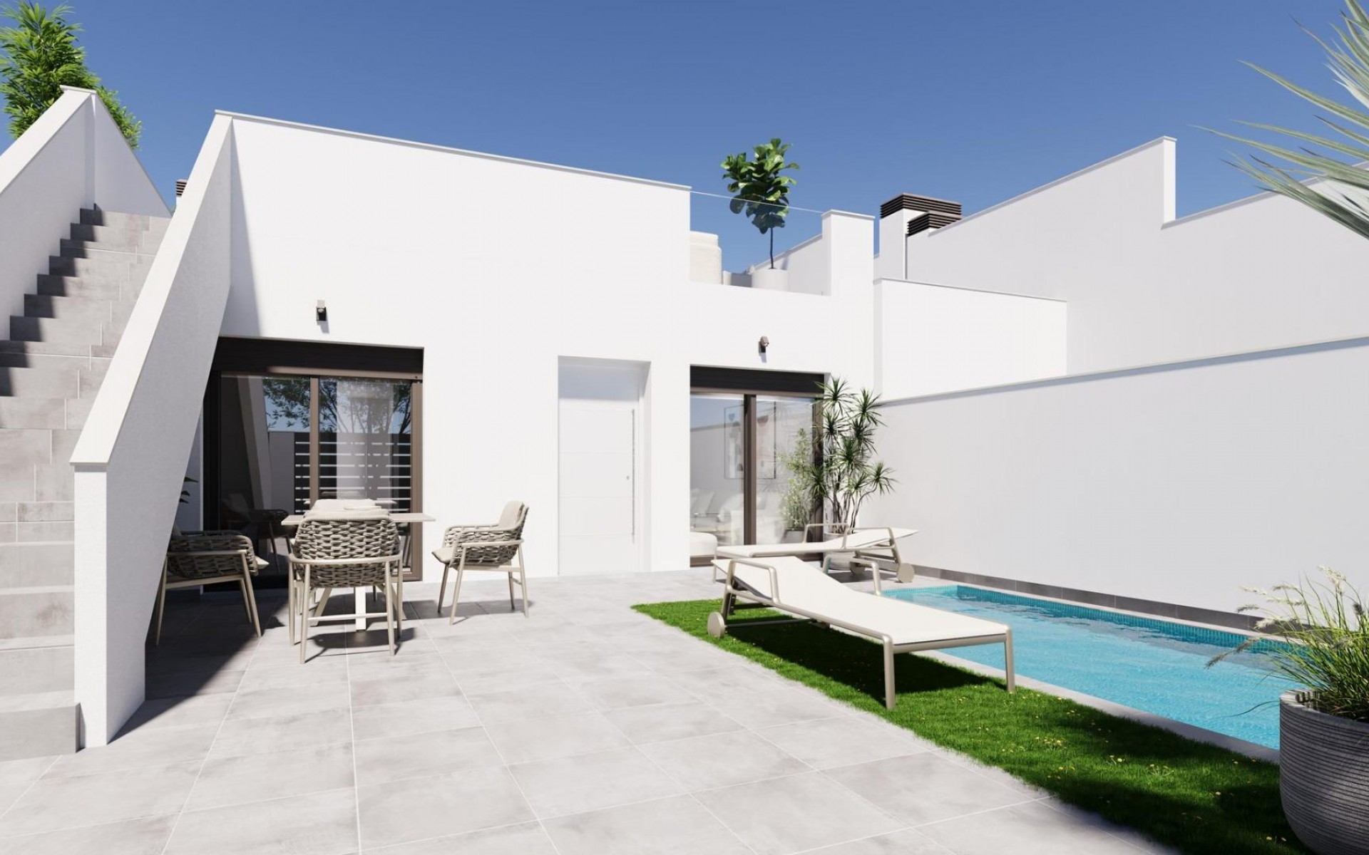 Nouvelle Construction - Maison de ville - Torre Pacheco - El Alba