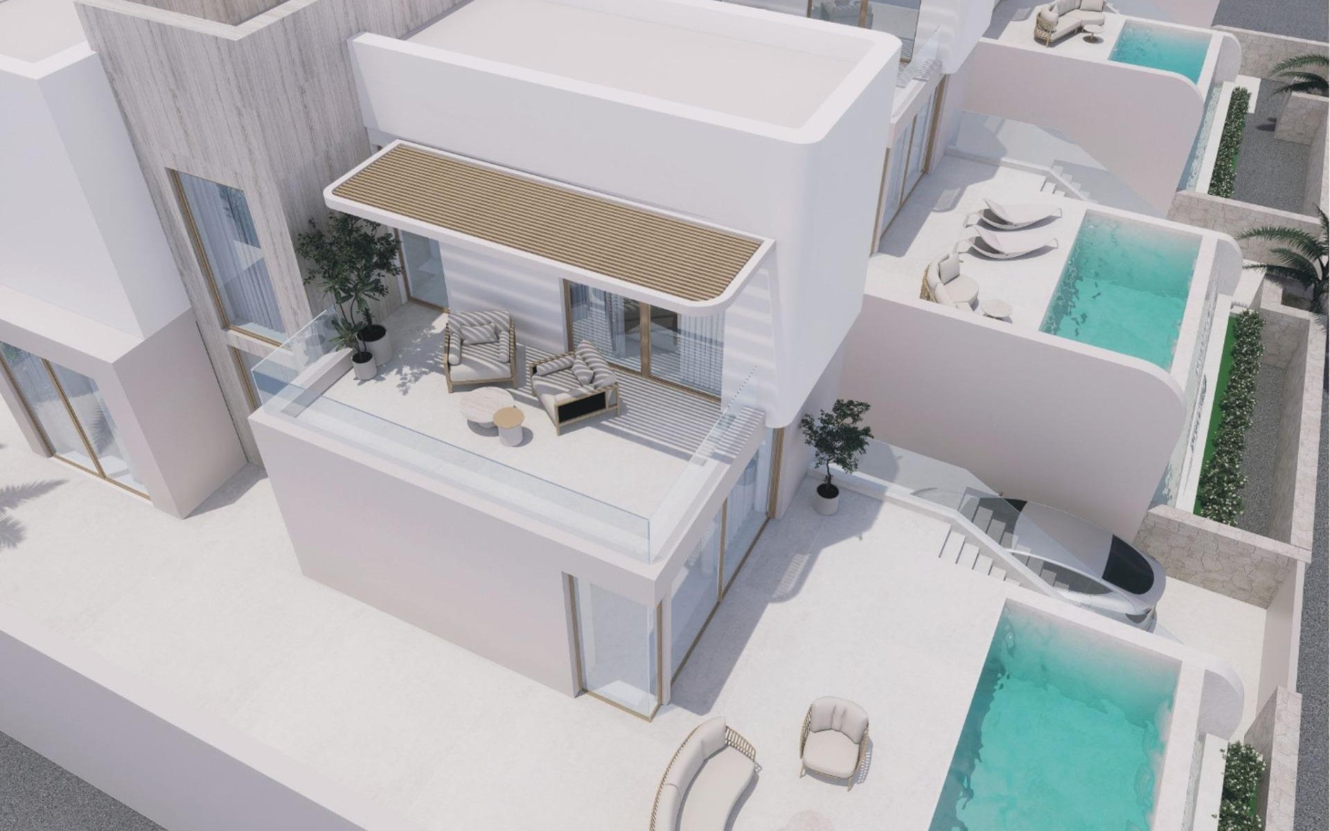 Nouvelle Construction - Villa - Algorfa - Castillo de montemar