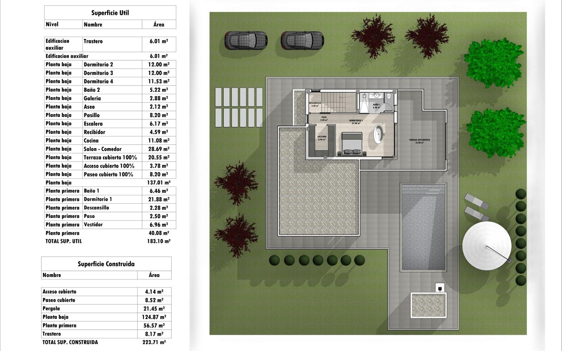 Nouvelle Construction - Villa - Aspe - Poligono 19
