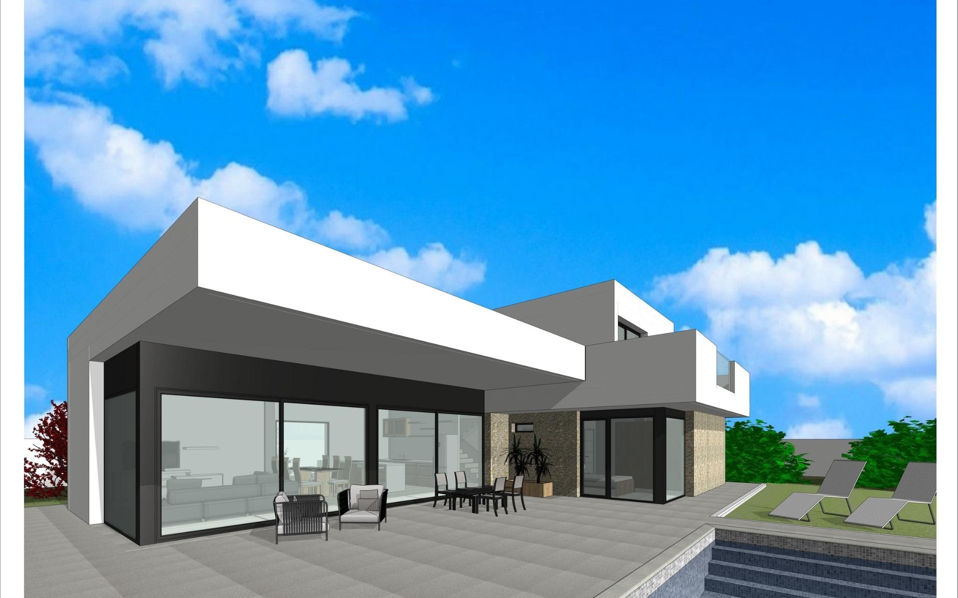 Nouvelle Construction - Villa - Aspe - Poligono 19
