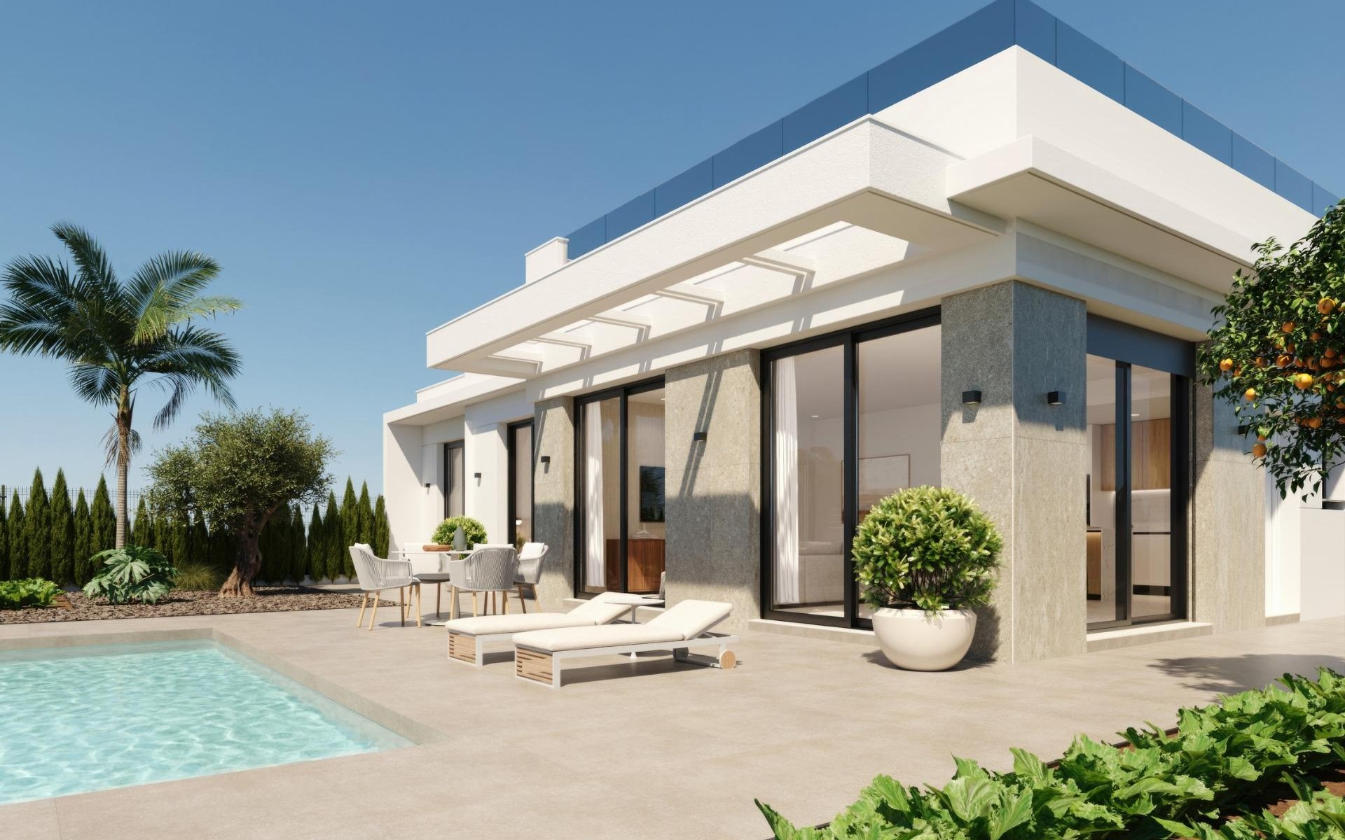 Nouvelle Construction - Villa - Fuente Álamo - Hacienda Del Álamo Golf